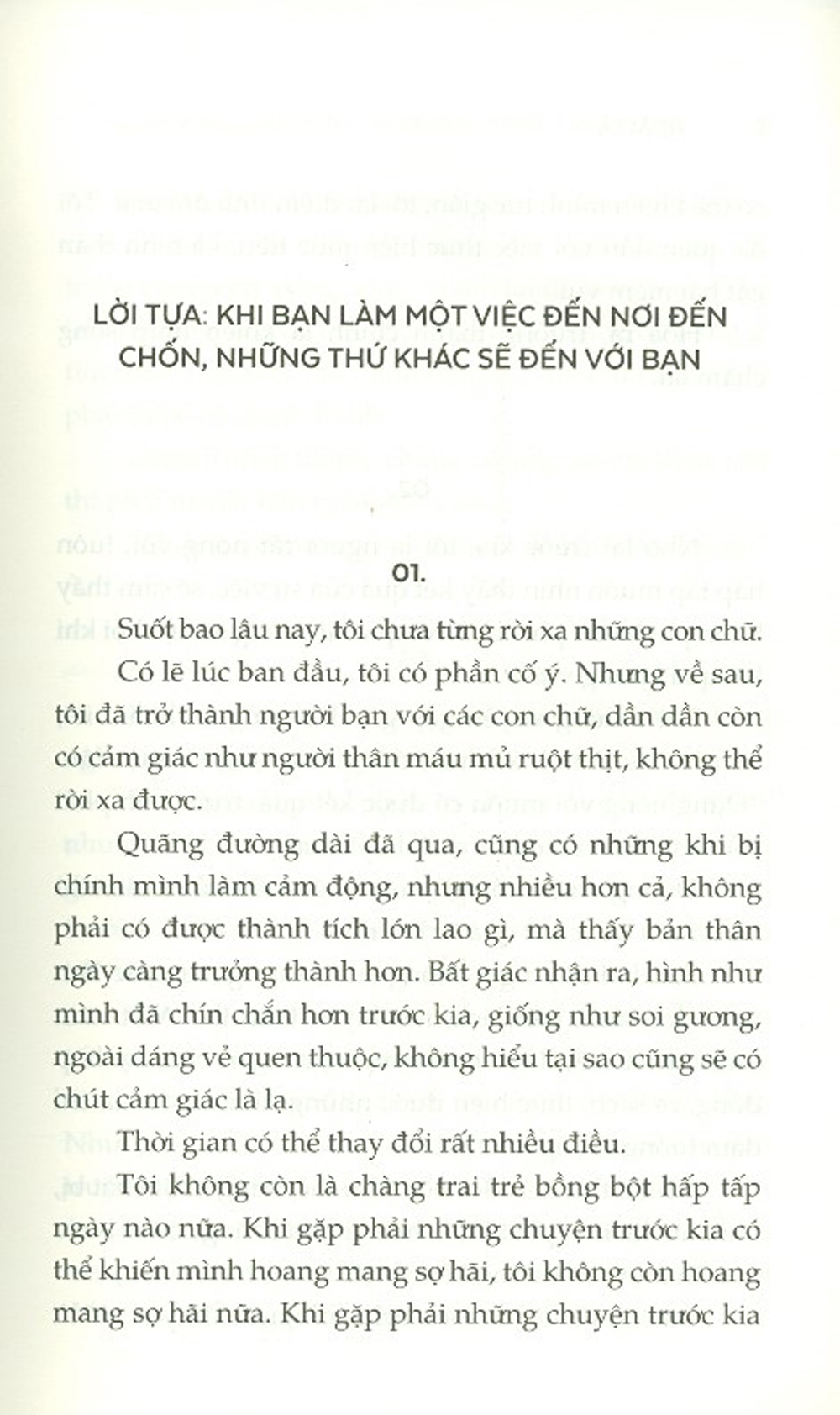 thanh xuân sống khắc kỷ cả đời không tầm thường