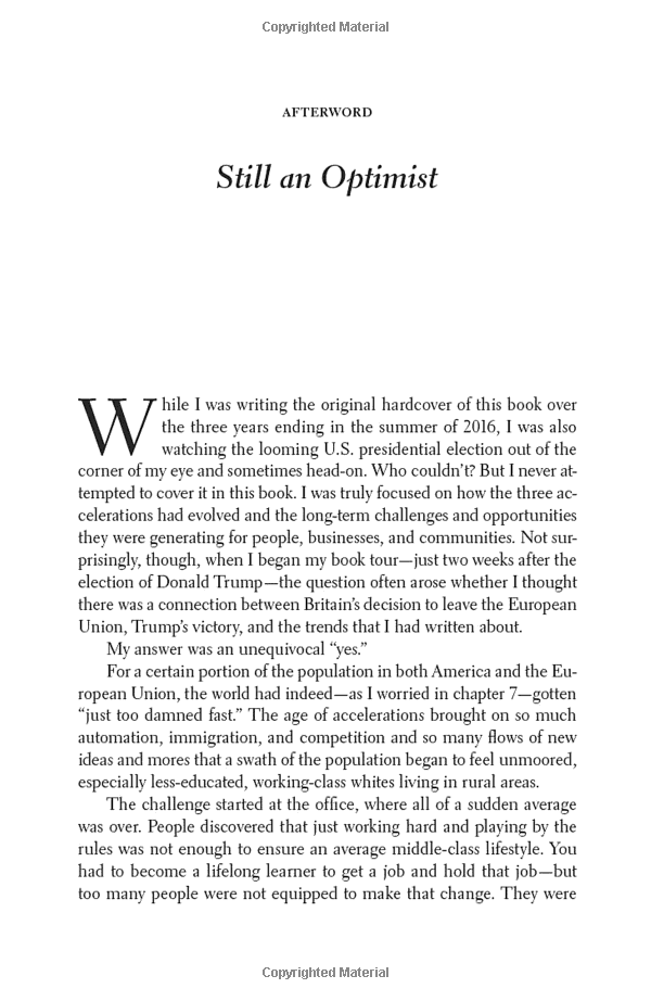 thank you for being late