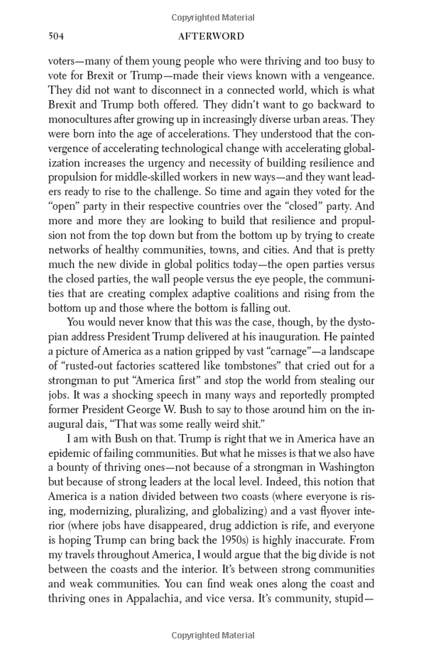 thank you for being late