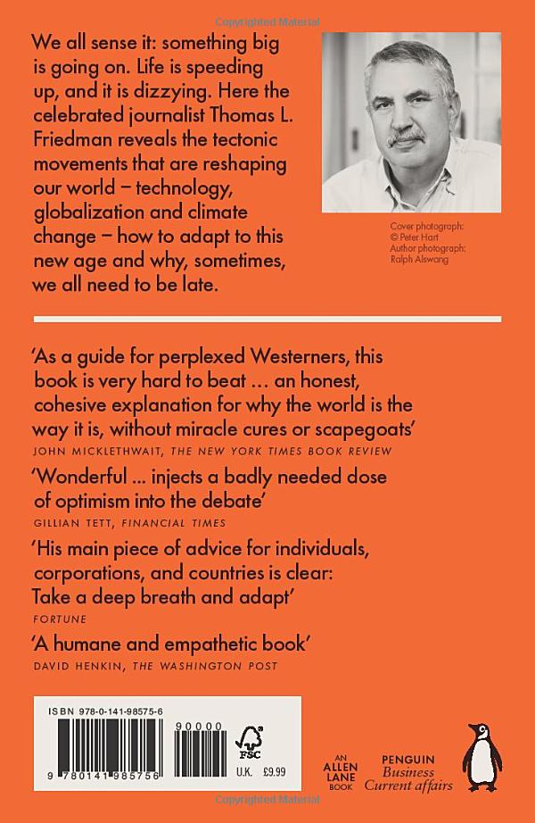 thank you for being late