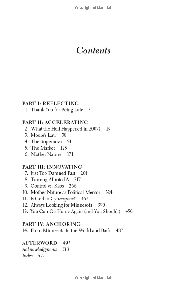 thank you for being late