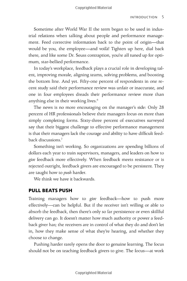 thanks for the feedback: the science and art of receiving feedback well