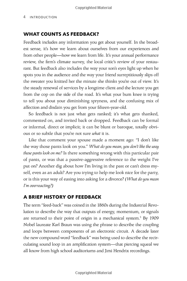 thanks for the feedback: the science and art of receiving feedback well