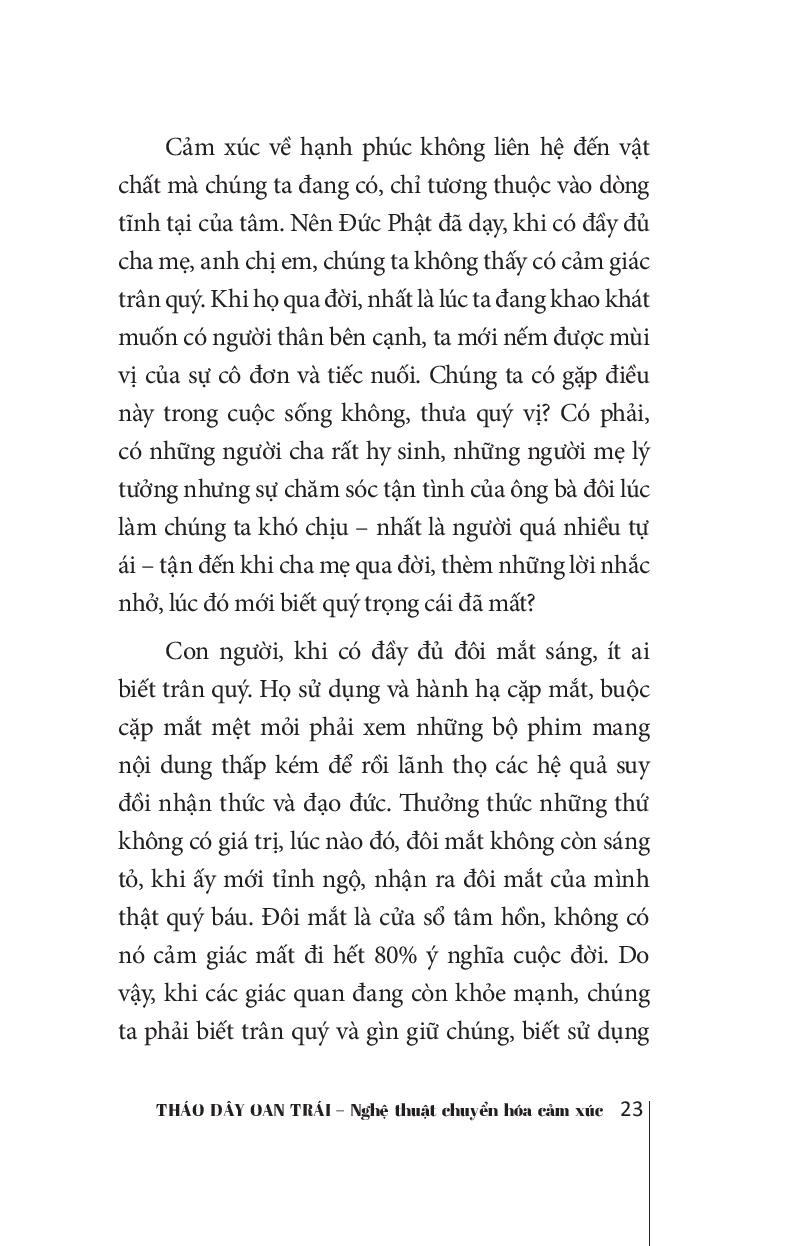 tháo dây oan trái: nghệ thuật chuyển hóa cảm xúc (tái bản 2019)
