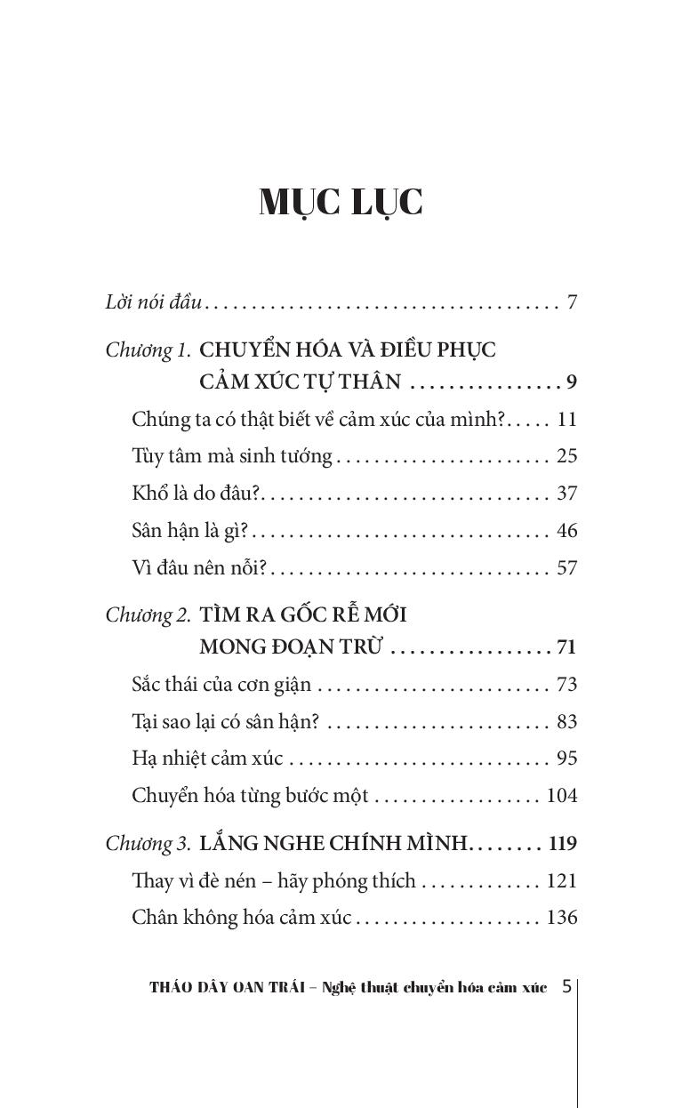 tháo dây oan trái: nghệ thuật chuyển hóa cảm xúc (tái bản 2019)