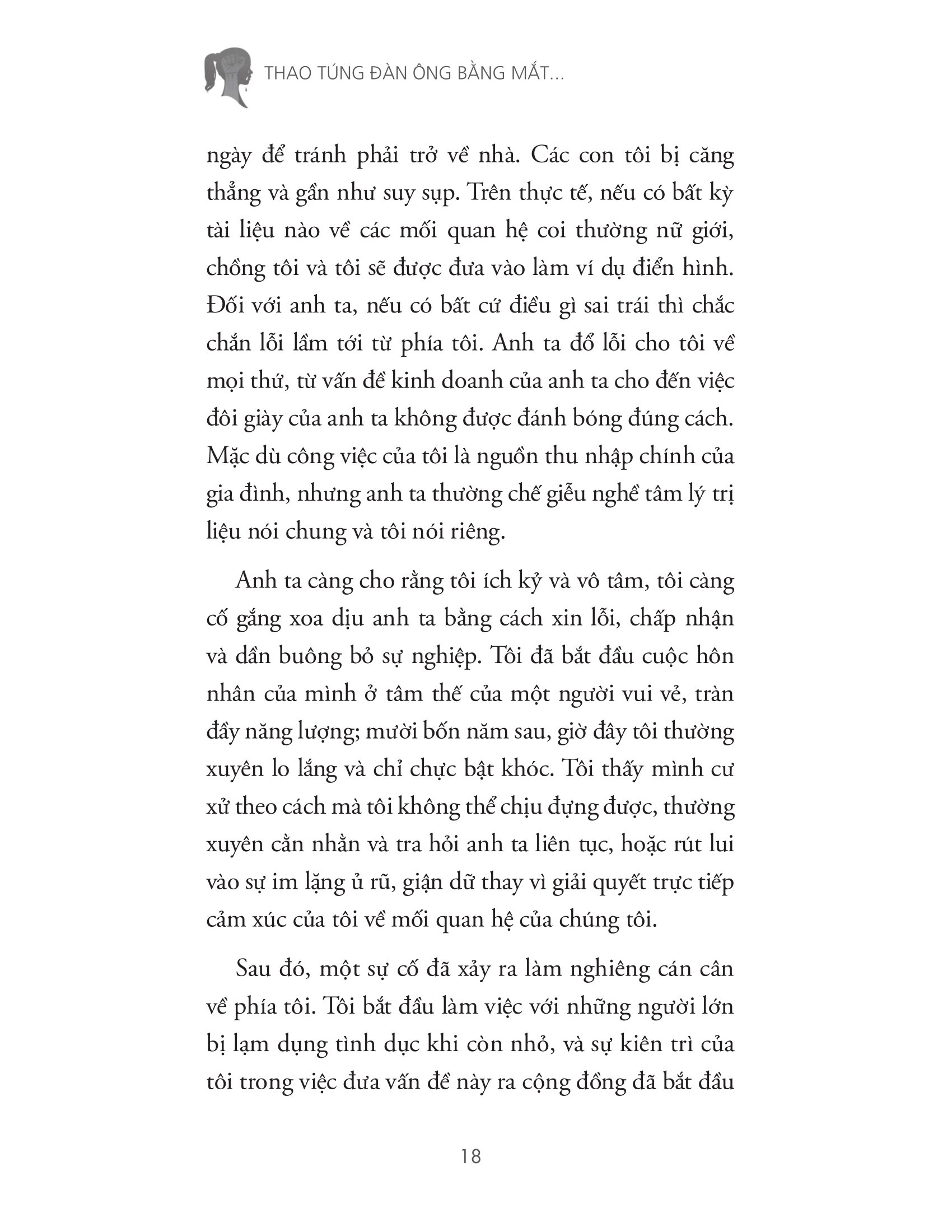 thao túng đàn ông bằng mắt - thao túng đàn bà bằng tai