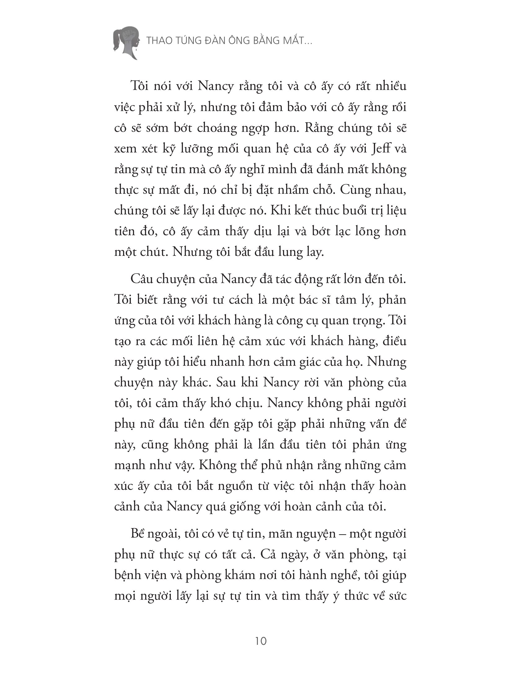 thao túng đàn ông bằng mắt - thao túng đàn bà bằng tai