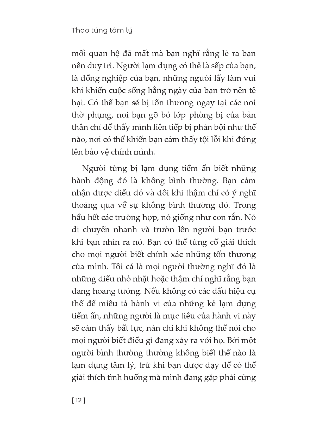 thao túng tâm lý - nhận diện, thức tỉnh và chữa lành những tổn thương tiềm ẩn