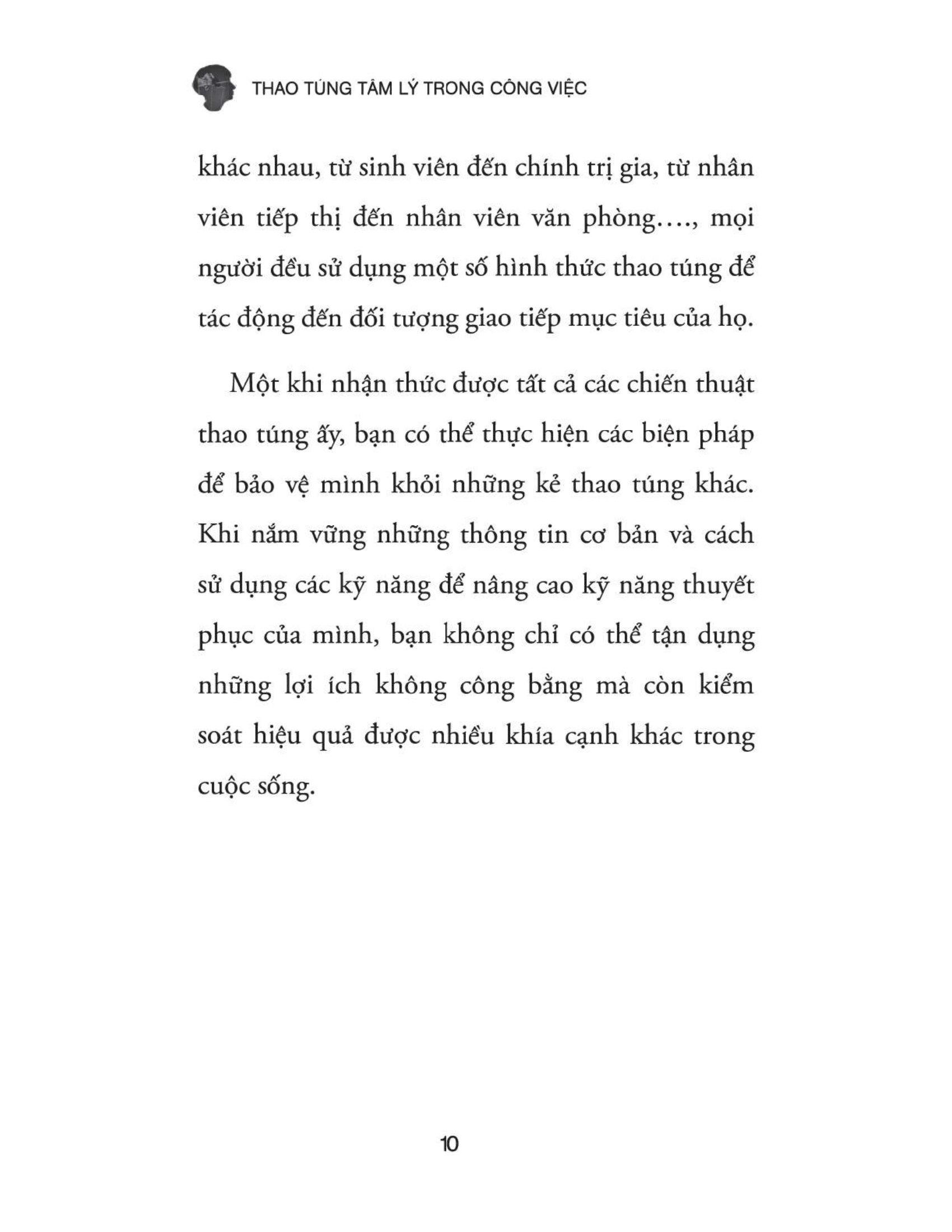 thao túng tâm lý trong công việc