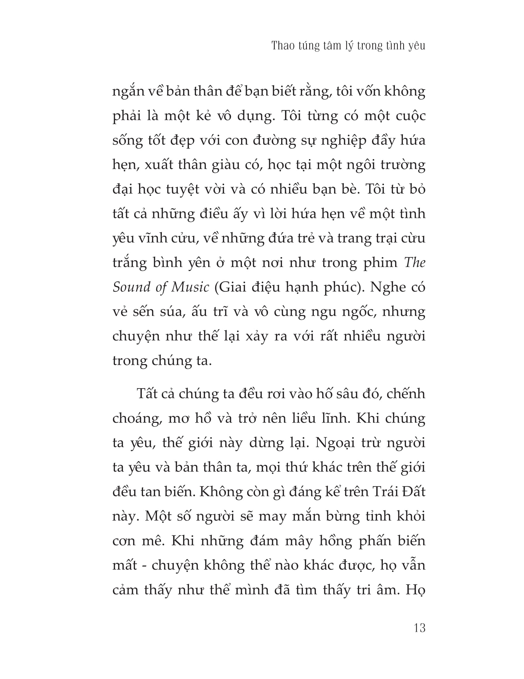 thao túng tâm lý trong tình yêu