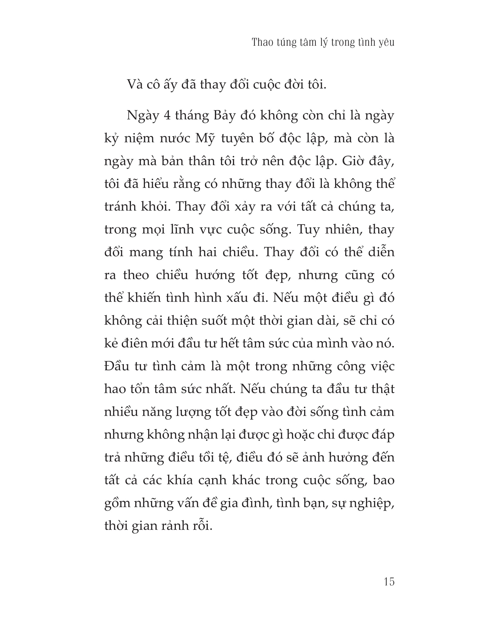 thao túng tâm lý trong tình yêu