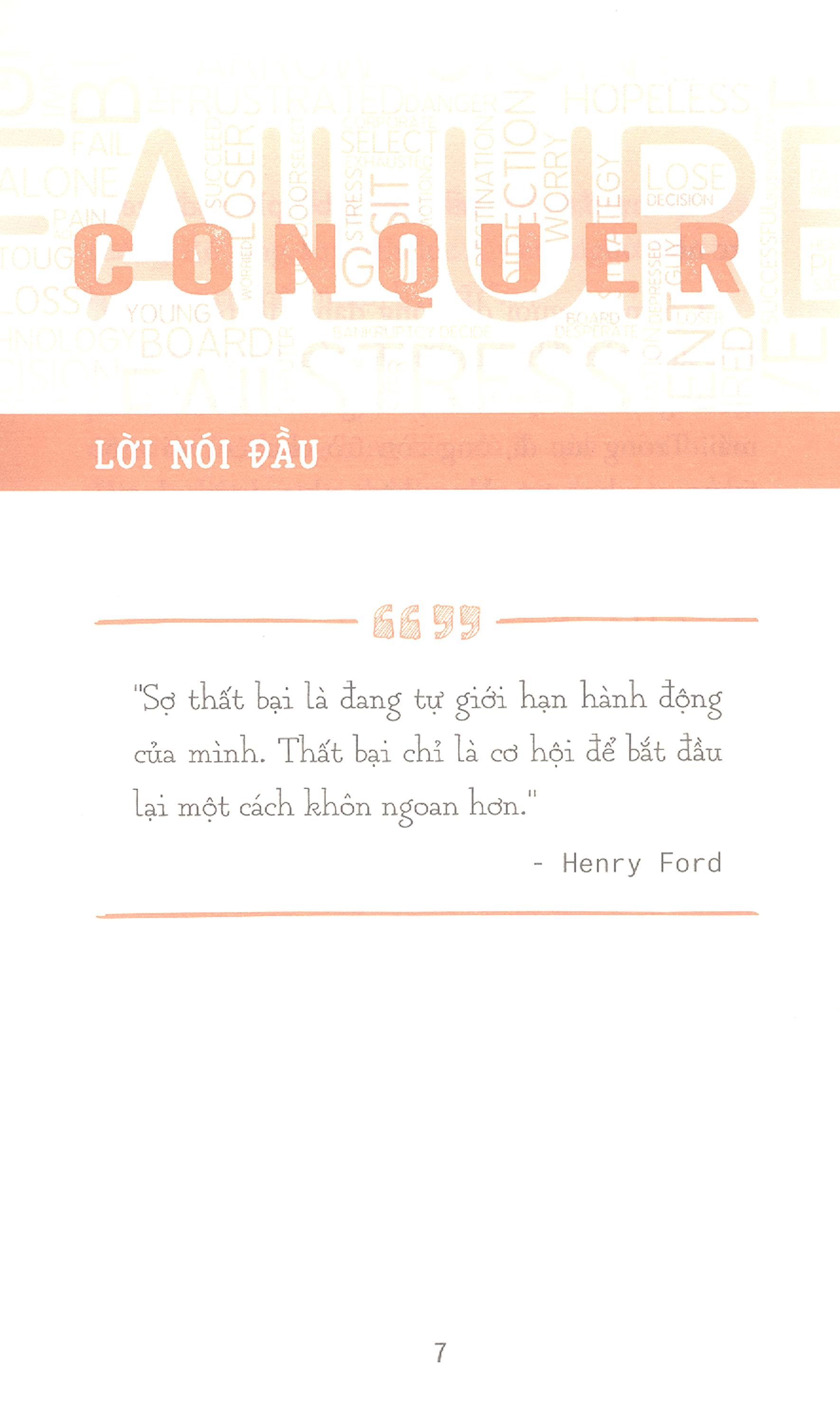 thất bại chẳng gì đáng ngại