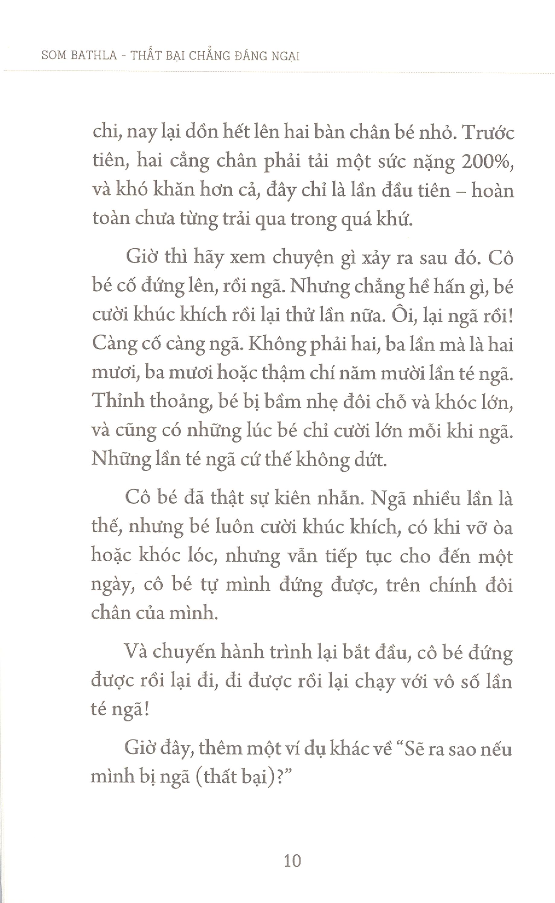 thất bại chẳng gì đáng ngại