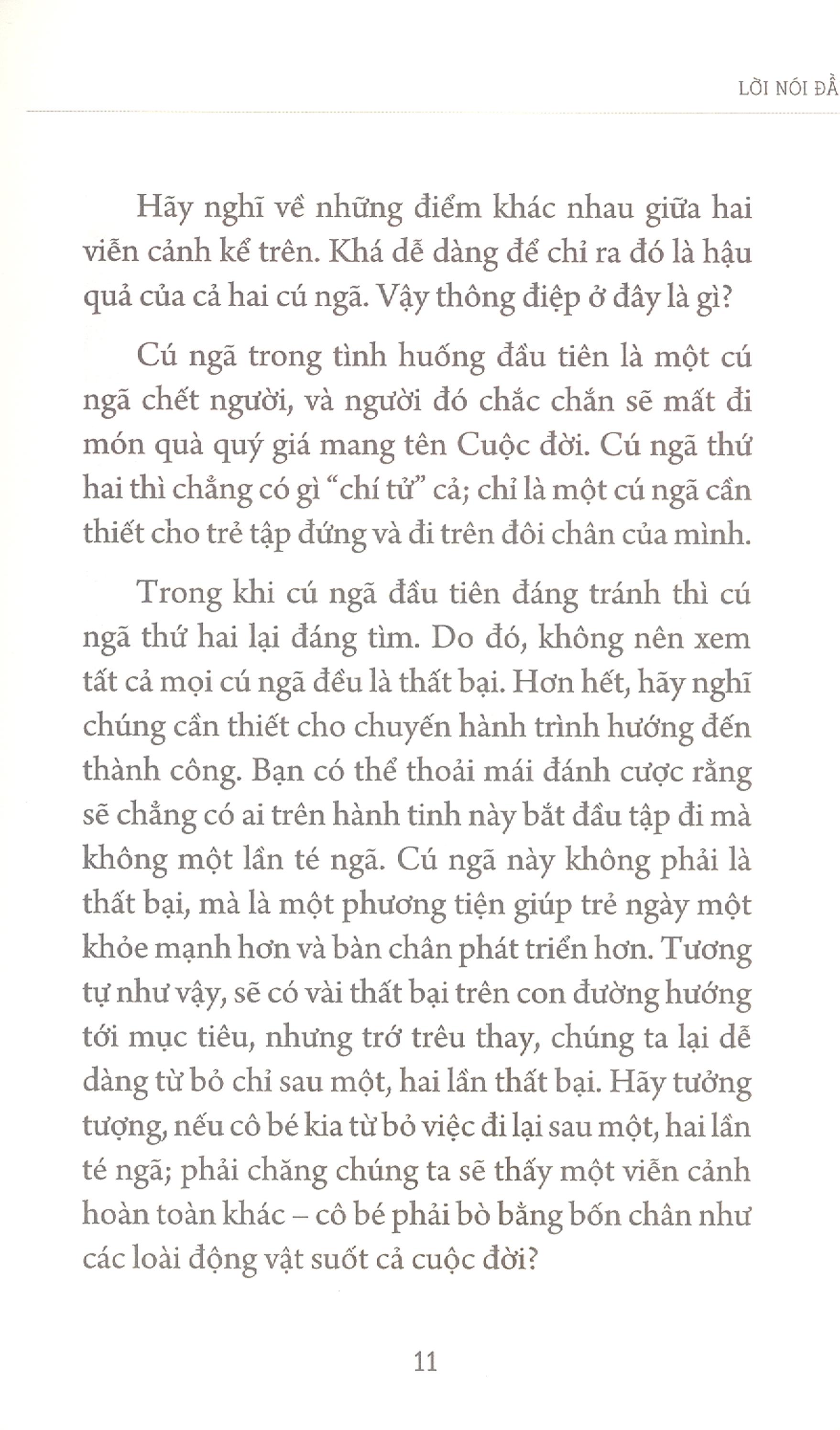 thất bại chẳng gì đáng ngại