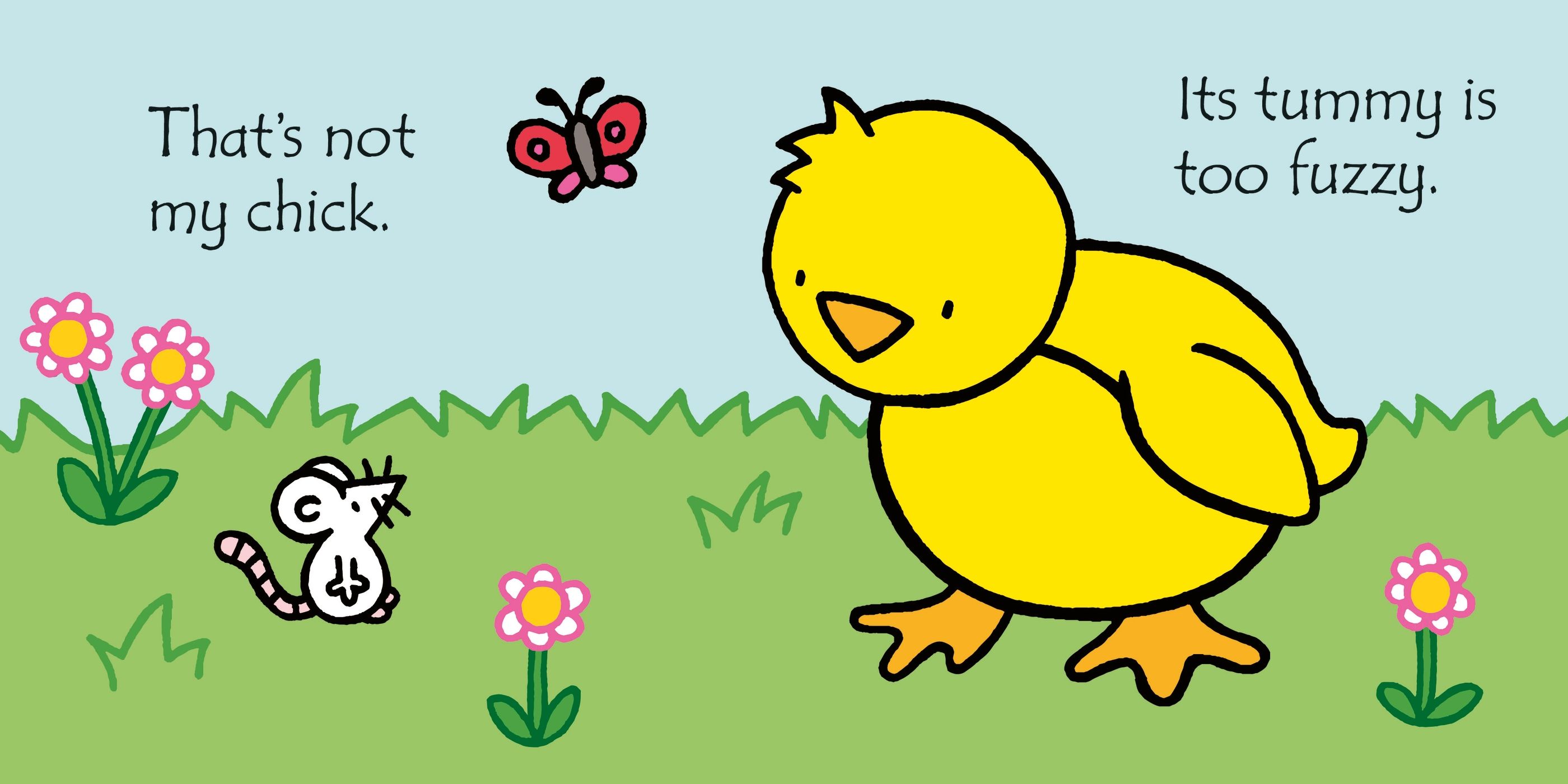 that's not my chick book and toy