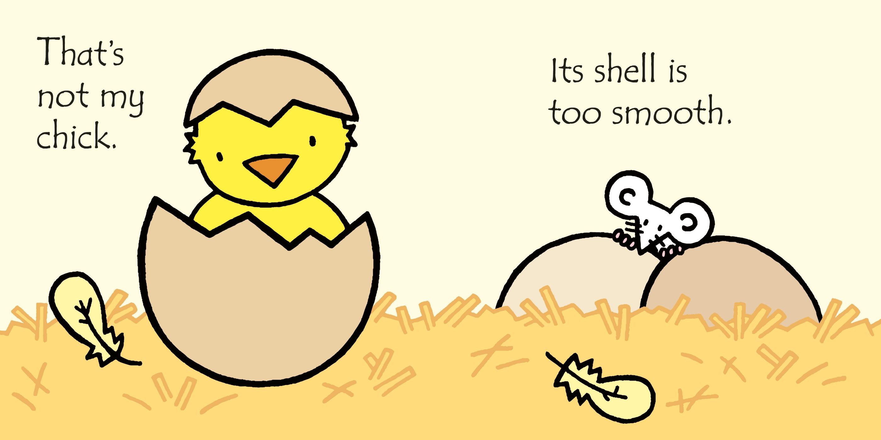 that's not my chick book and toy