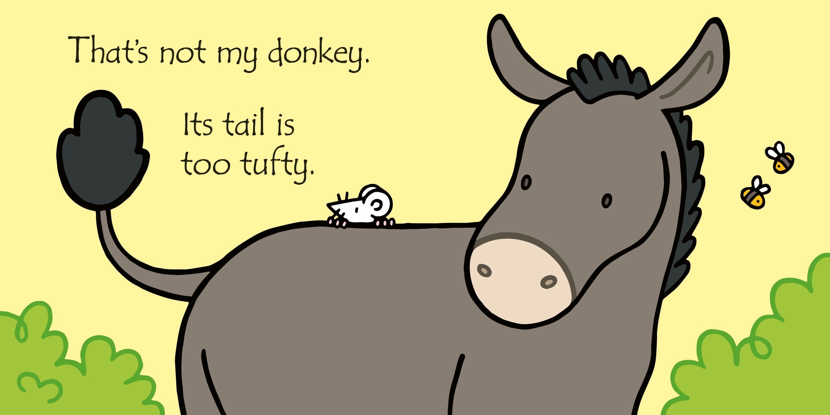 that's not my donkey…