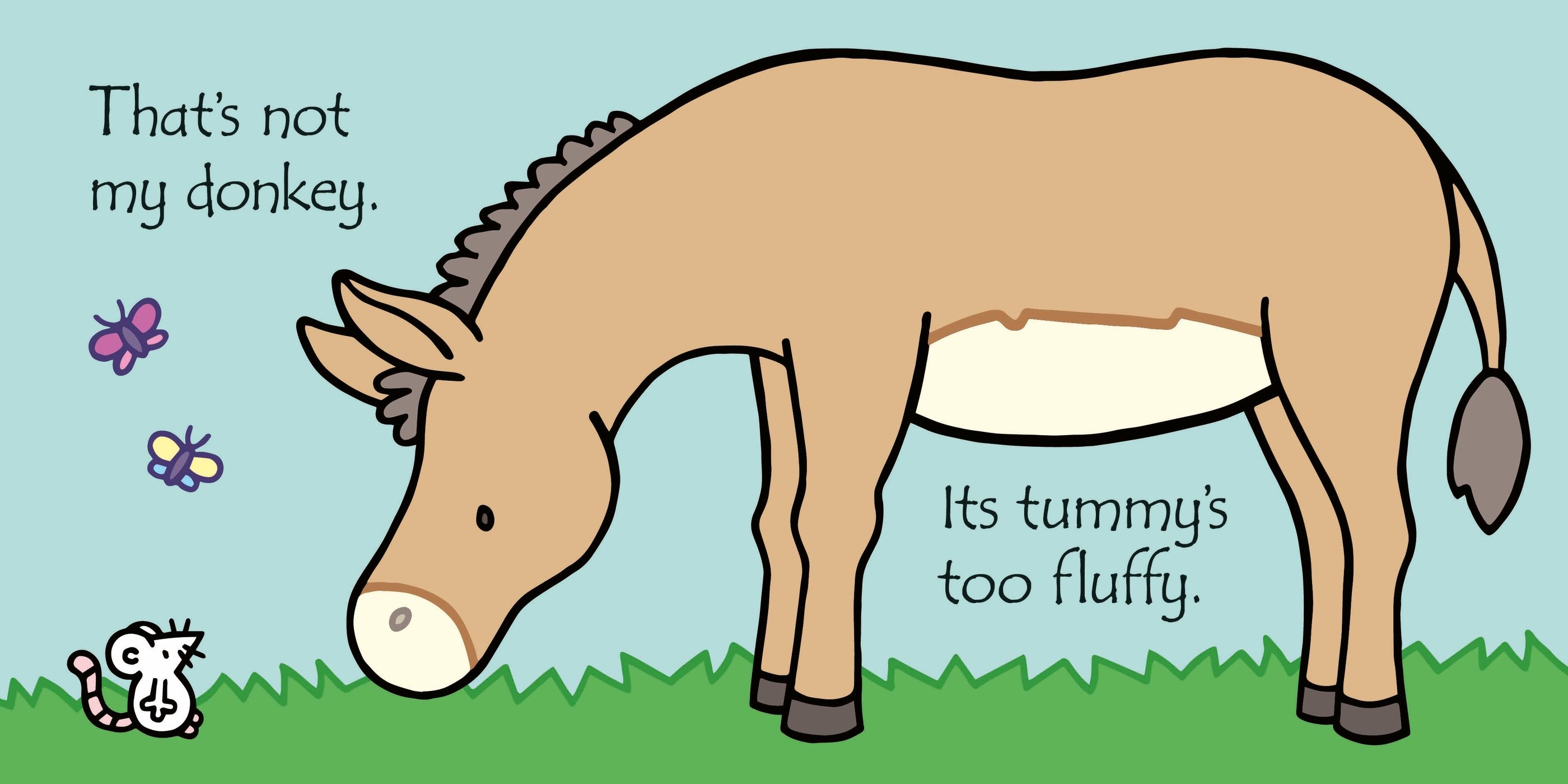 that's not my donkey…