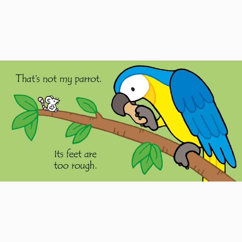 that's not my parrot…
