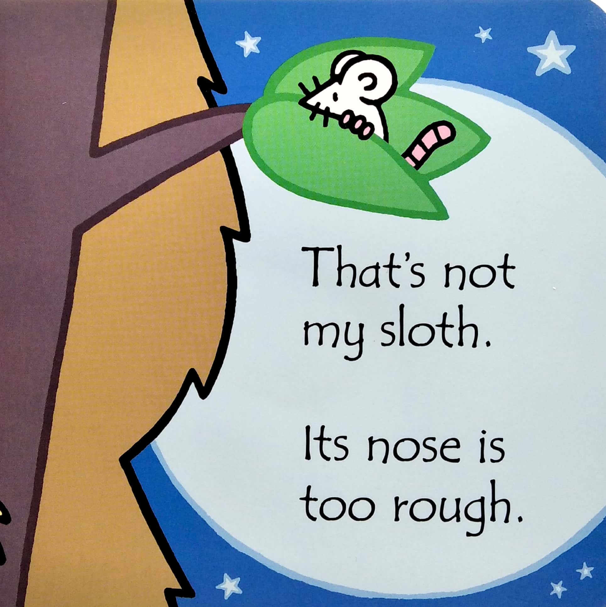 that's not my sloth…