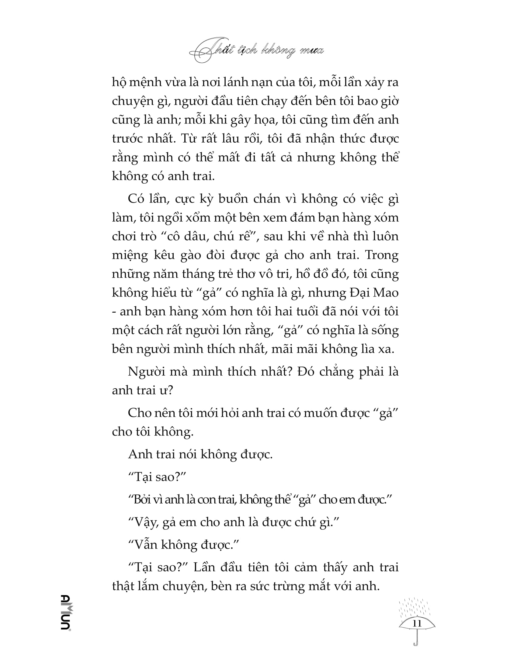 thất tịch không mưa (tái bản 2017)