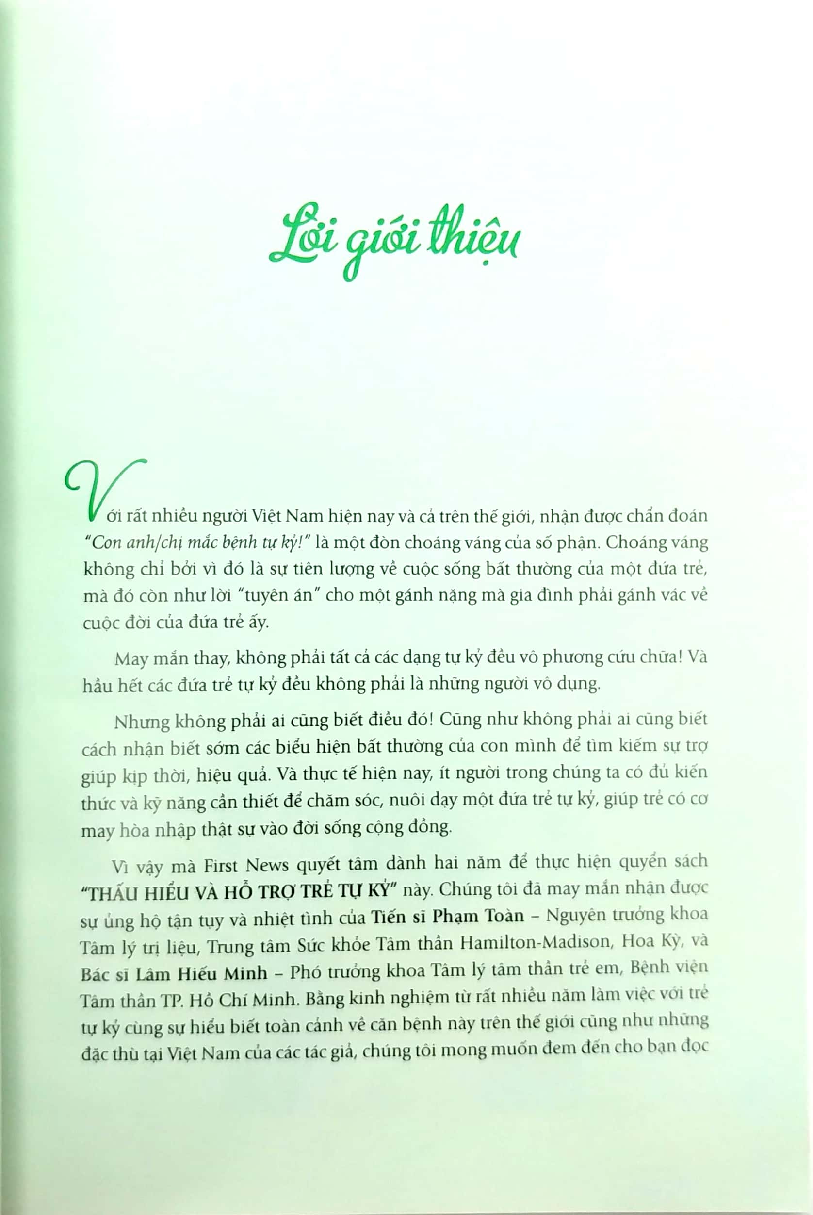 thấu hiểu & hỗ trợ trẻ tự kỷ (tái bản 2019)