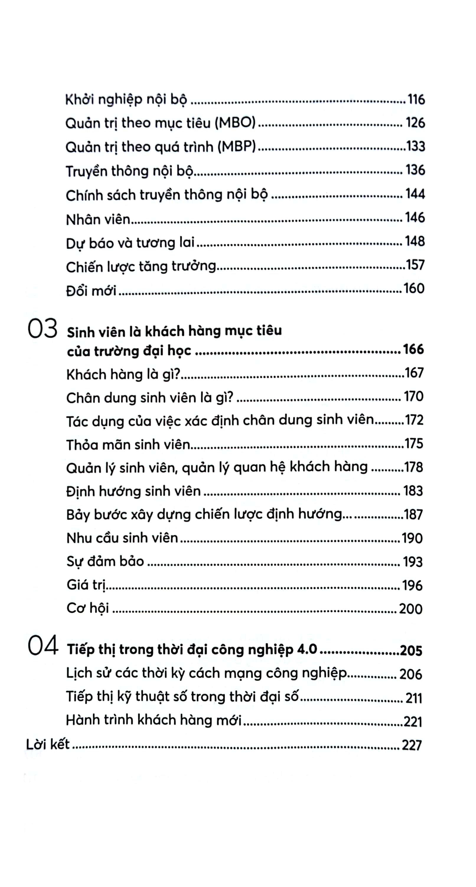 thấu hiểu marketing đại học