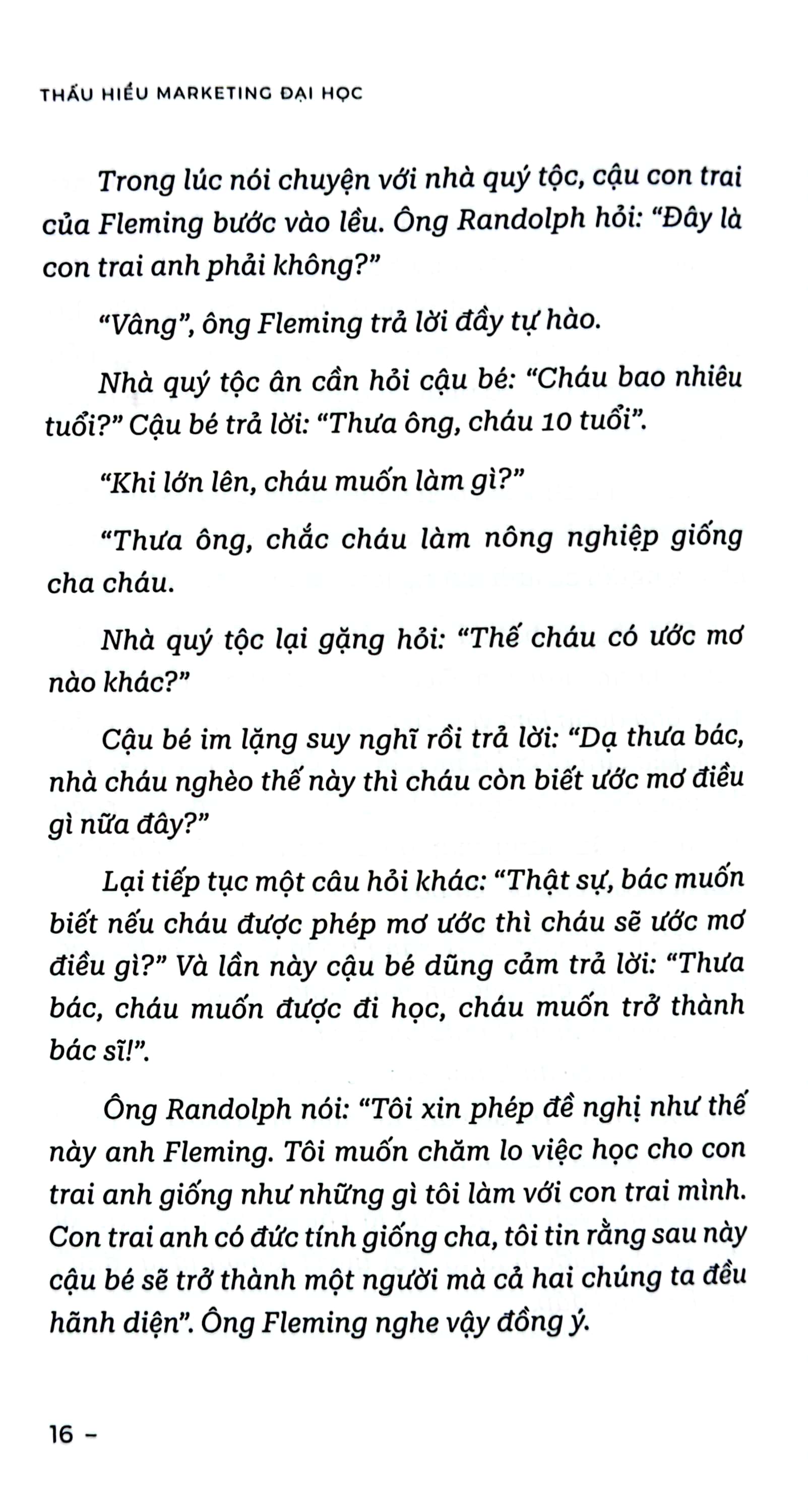 thấu hiểu marketing đại học