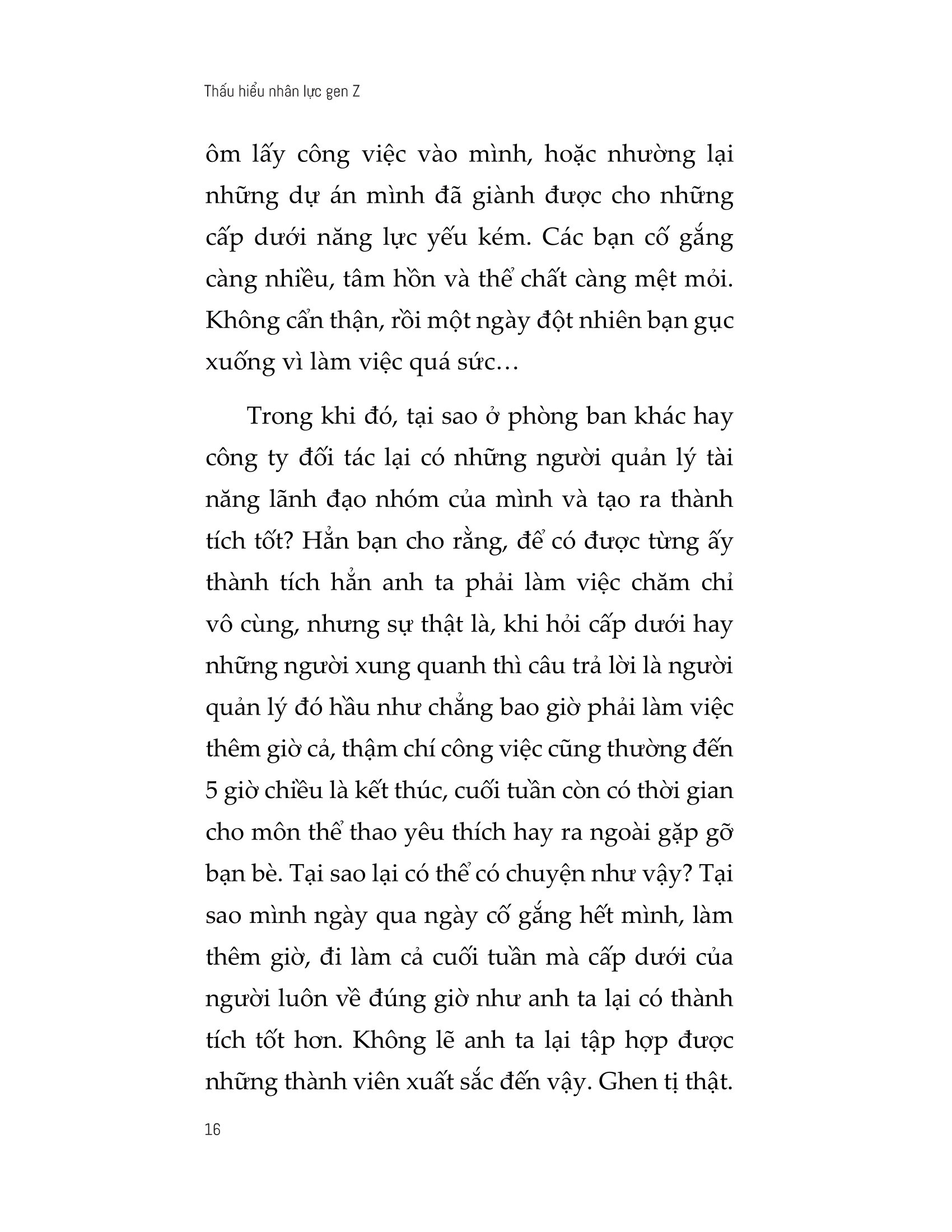 thấu hiểu nhân lực gen z