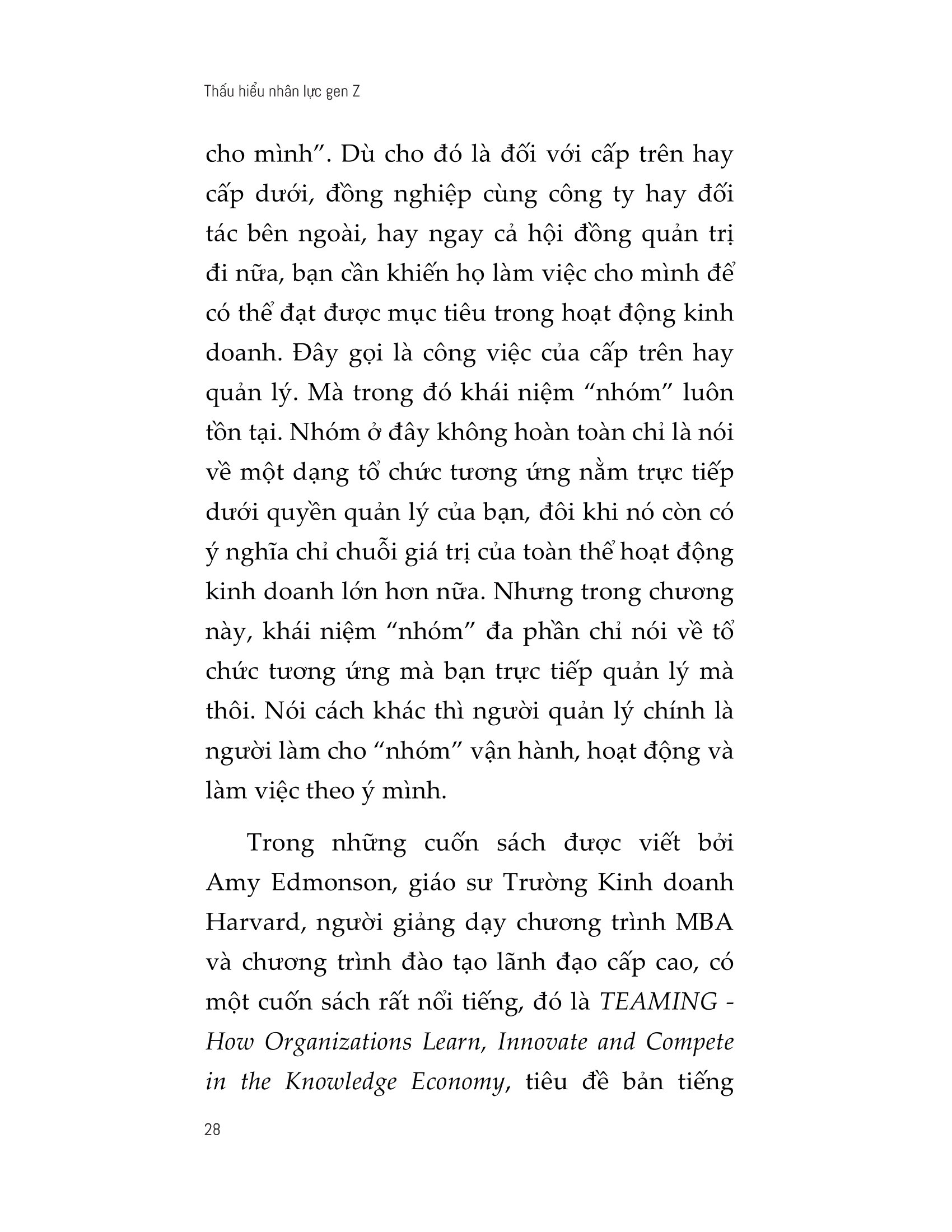 thấu hiểu nhân lực gen z