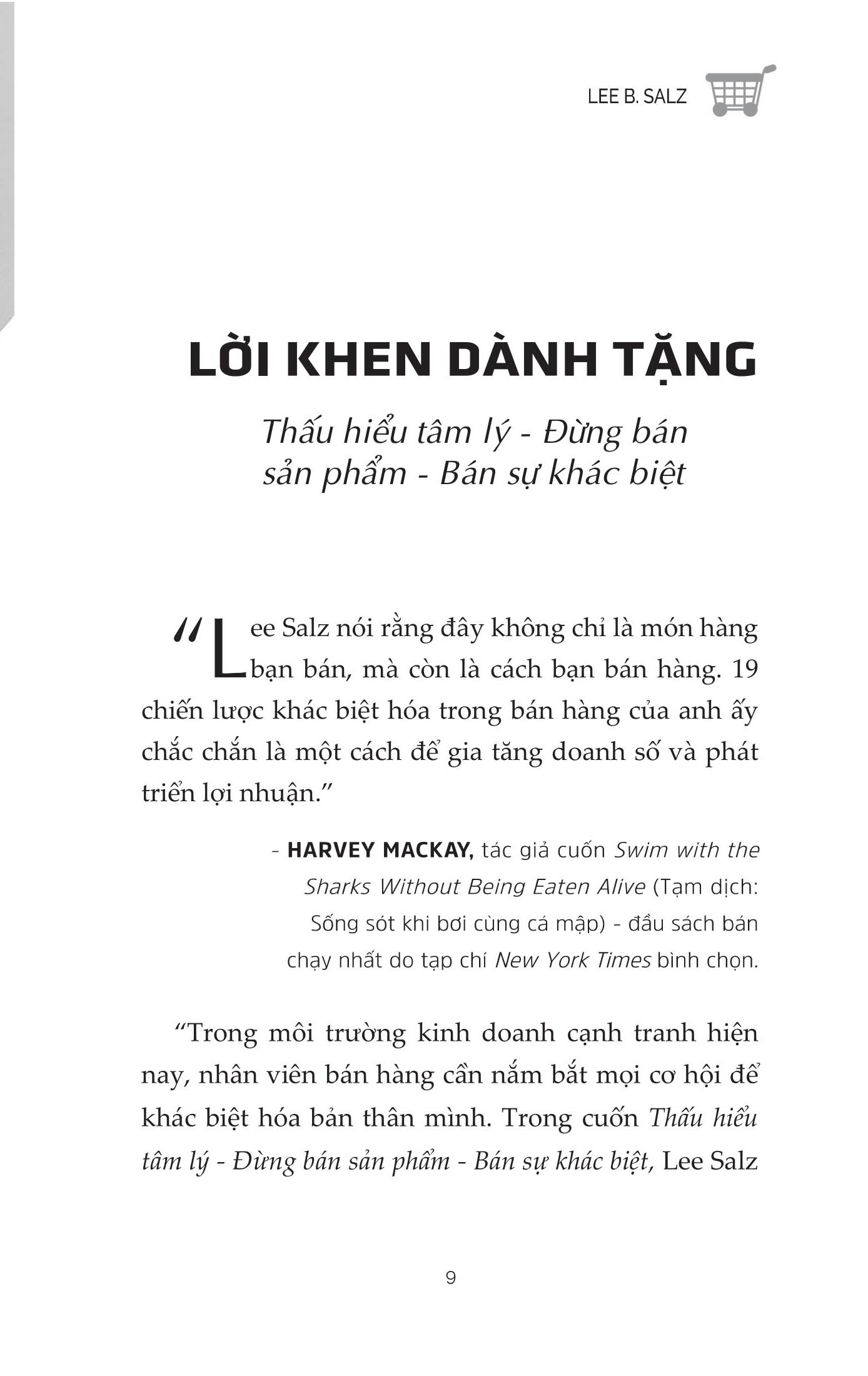 thấu hiểu tâm lý - đừng bán sản phẩm - bán sự khác biệt