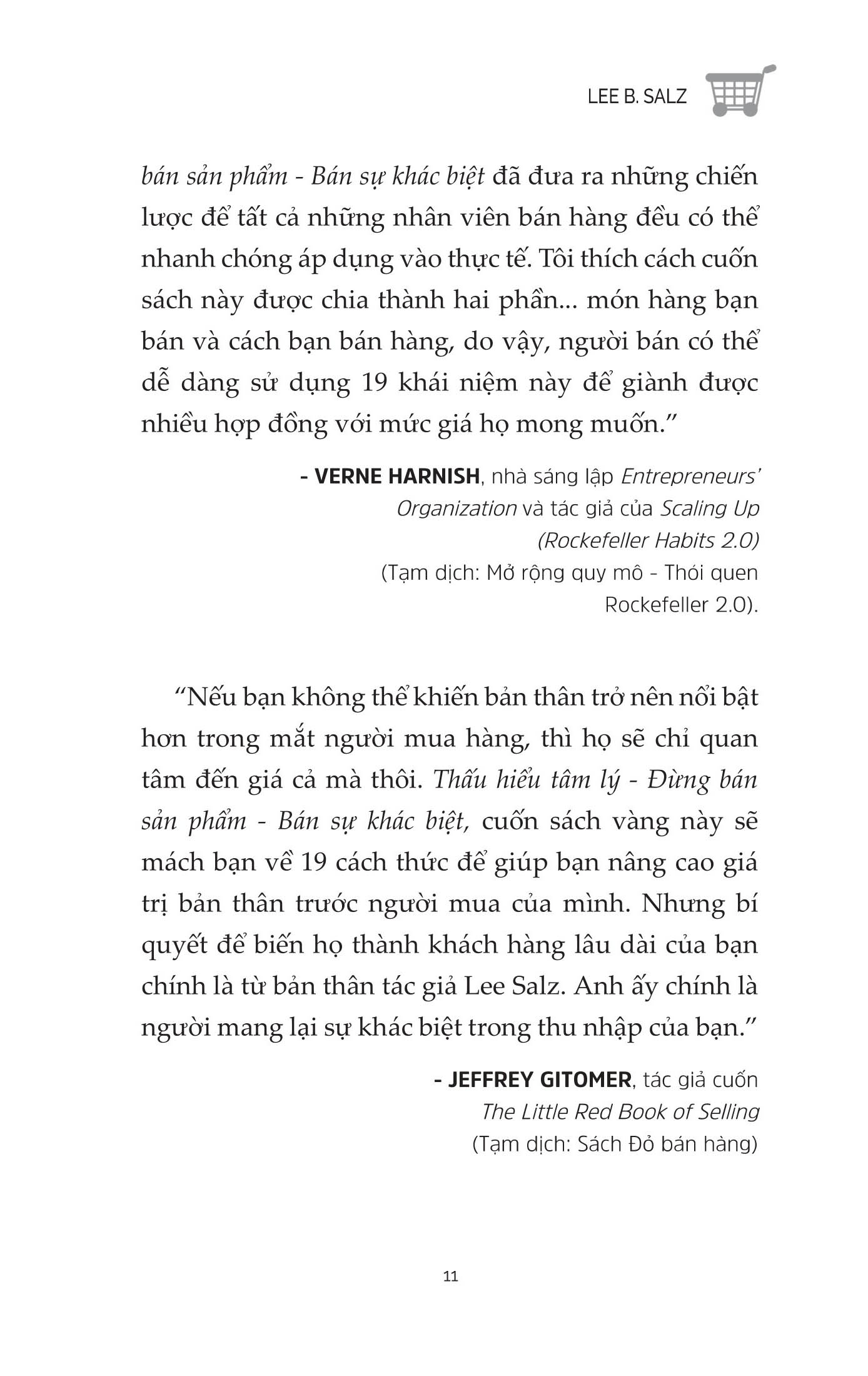thấu hiểu tâm lý - đừng bán sản phẩm - bán sự khác biệt
