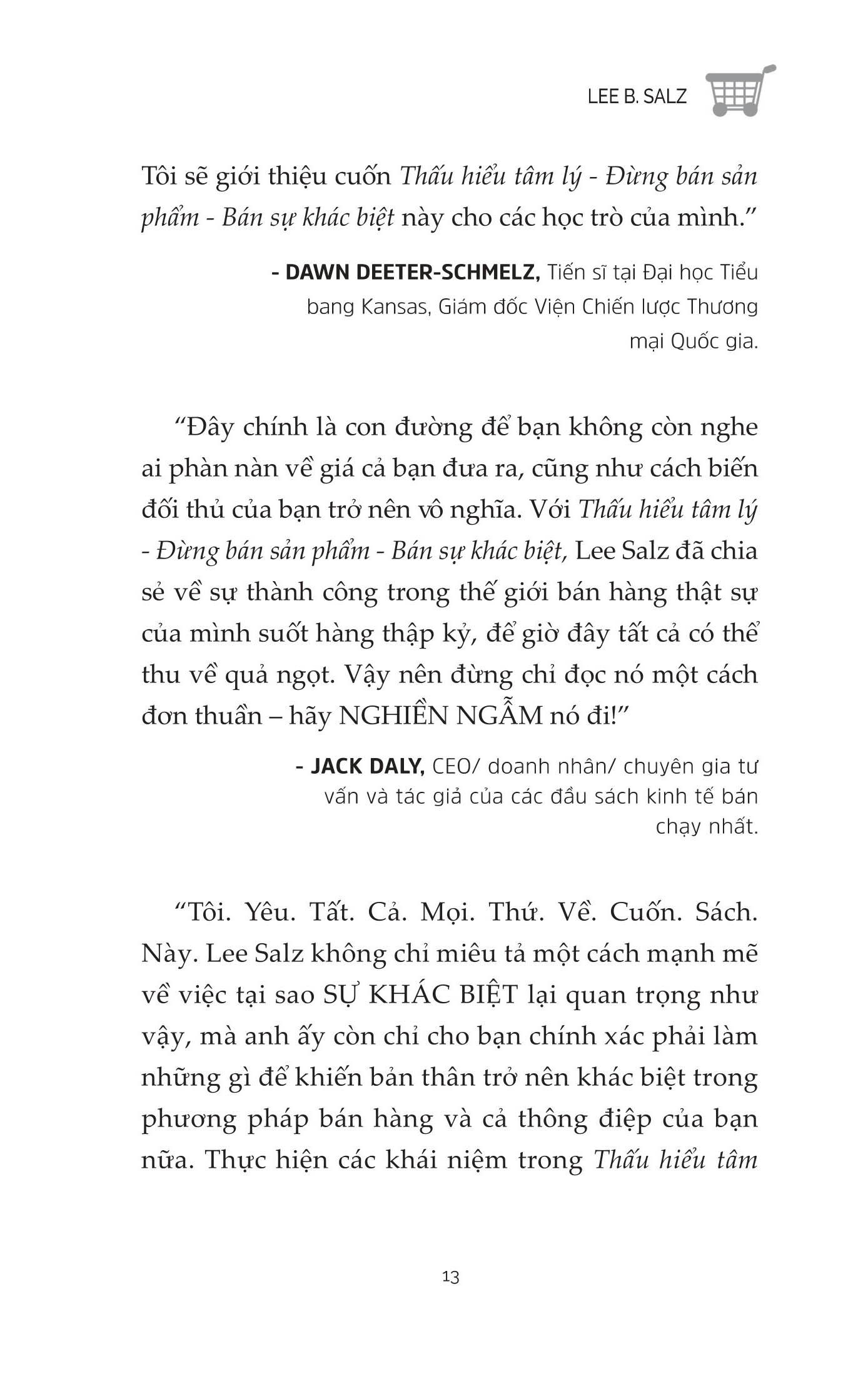 thấu hiểu tâm lý - đừng bán sản phẩm - bán sự khác biệt