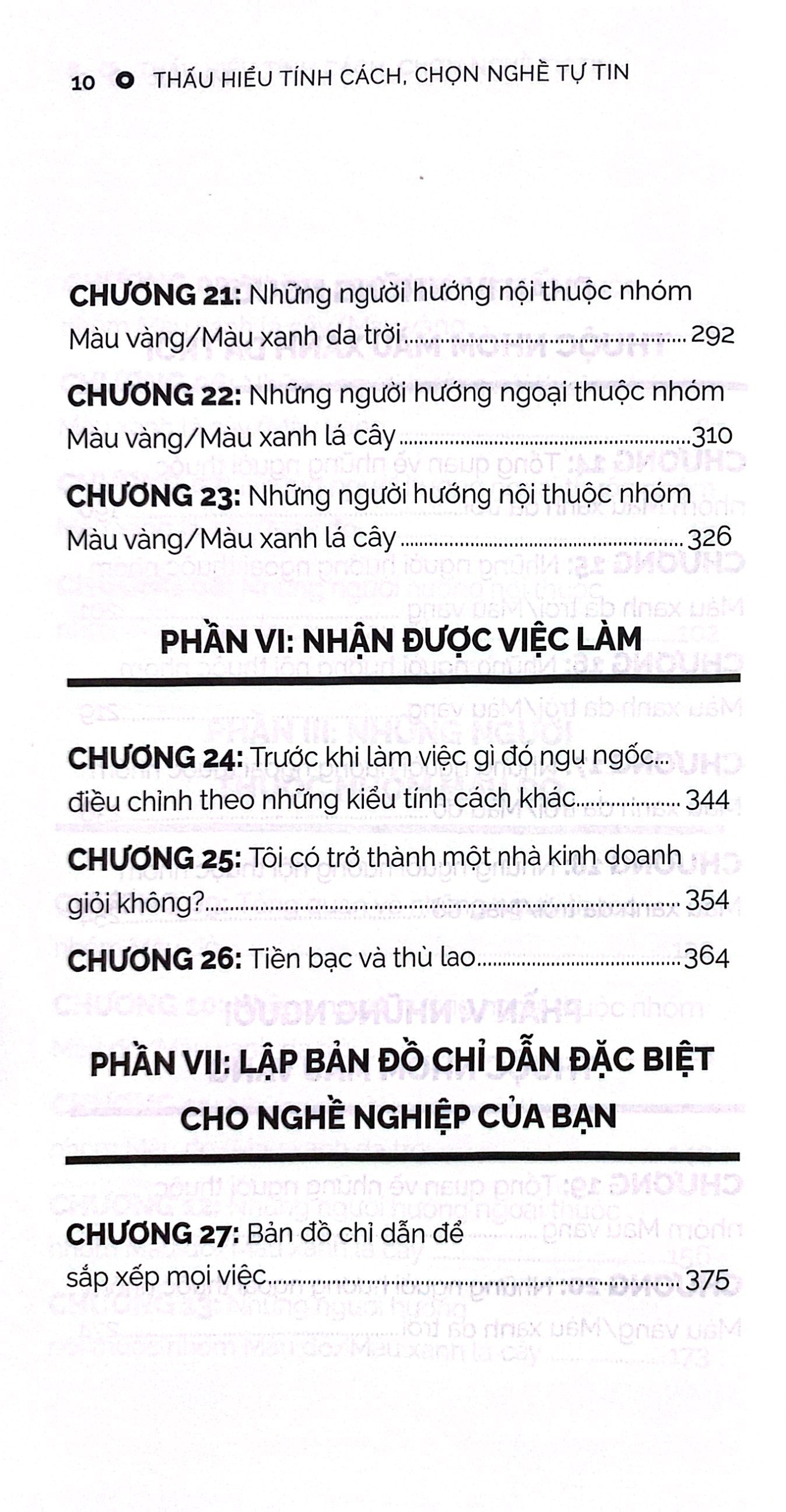 thấu hiểu tính cách, chọn nghề tự tin - career match