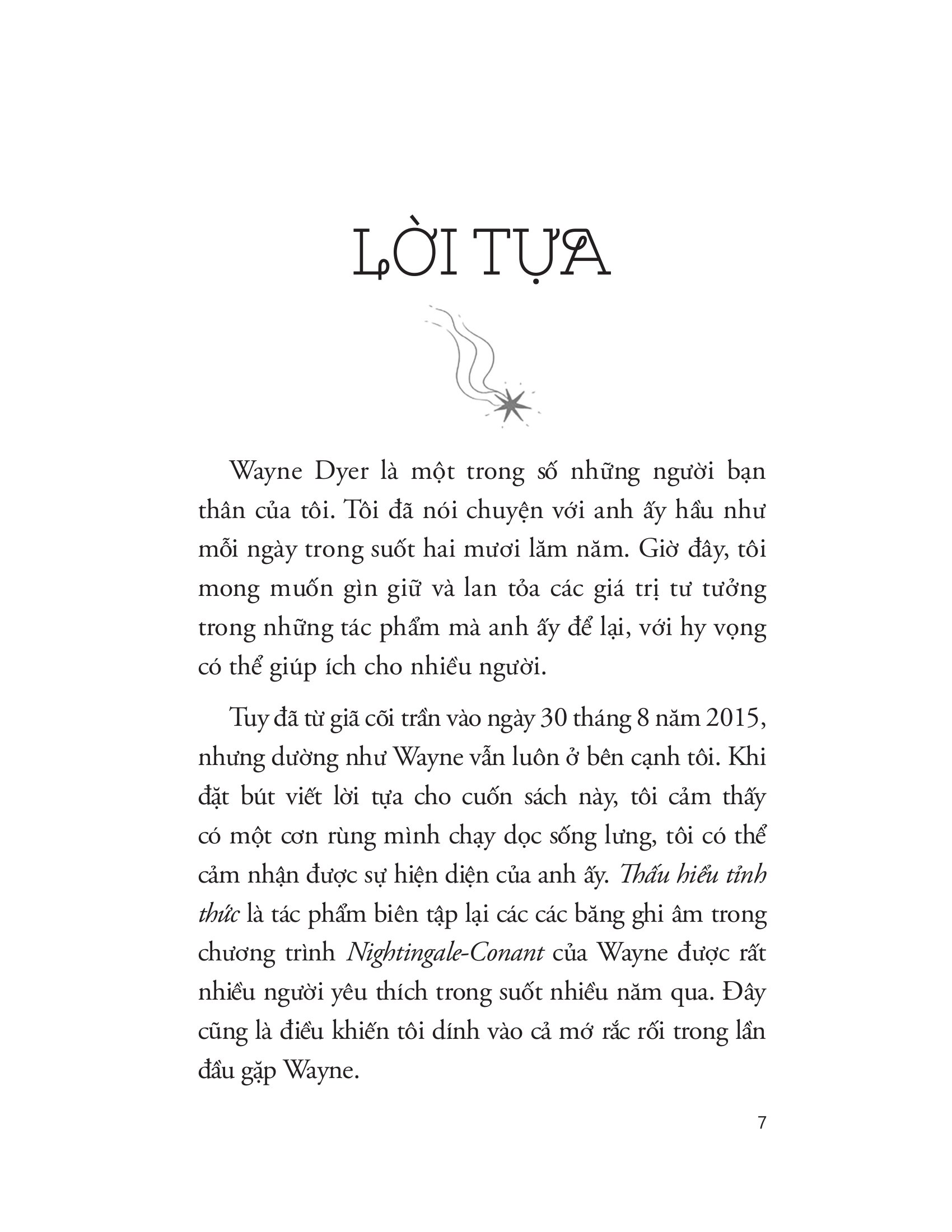 thấu hiểu tỉnh thức