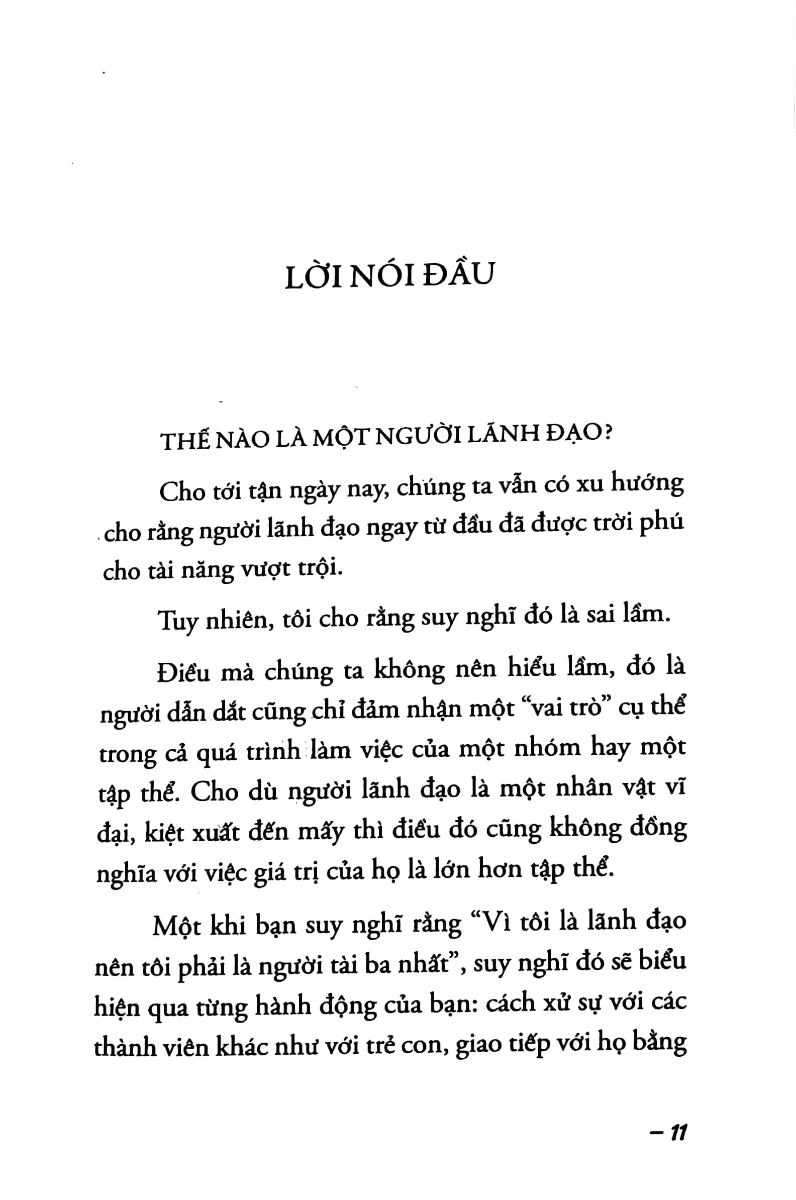 thay đổi 1% cách lãnh đạo - 99% đạt thành công