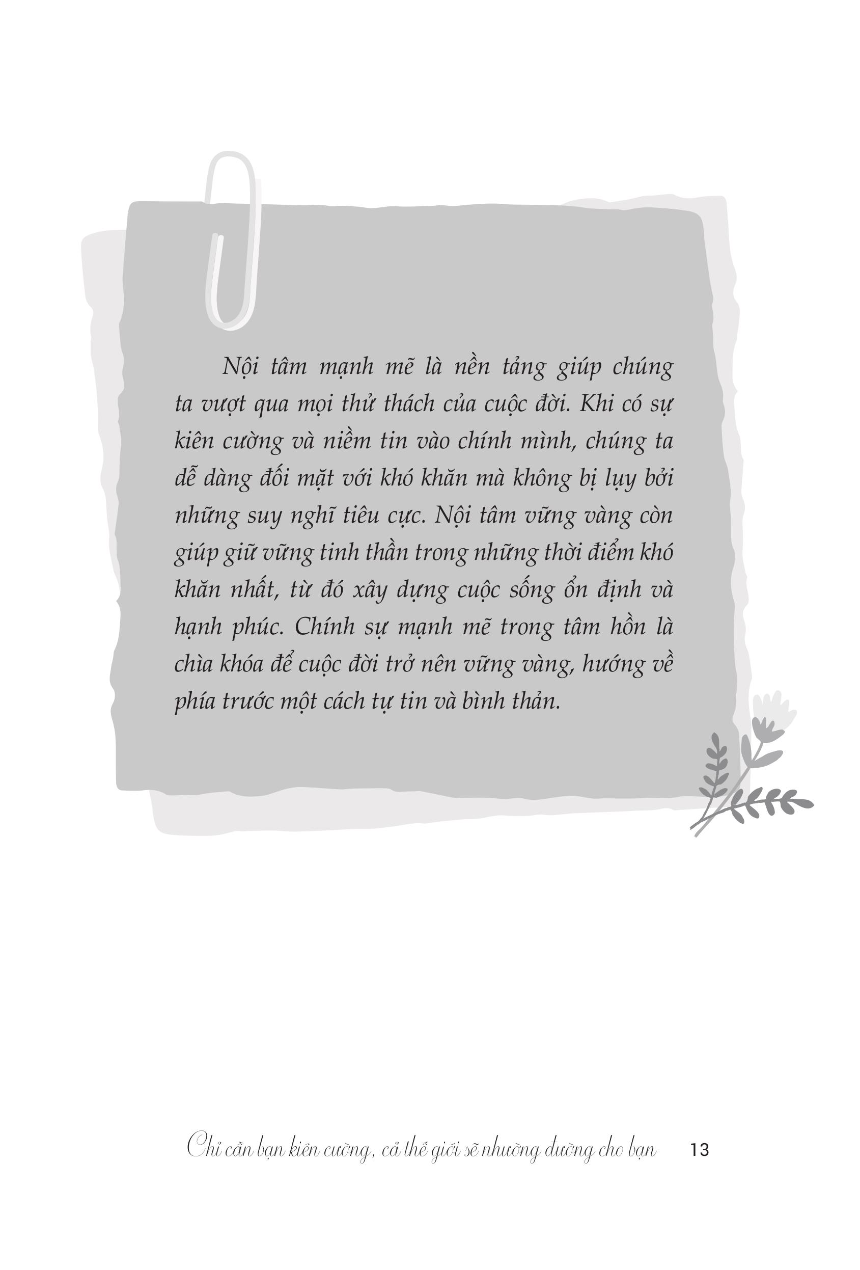 Thay Doi Ban Than, Lam Chu Cuoc Doi - Chi Can Ban Kien Cuong Ca The Gioi Se Nhuong Duong Cho Ban