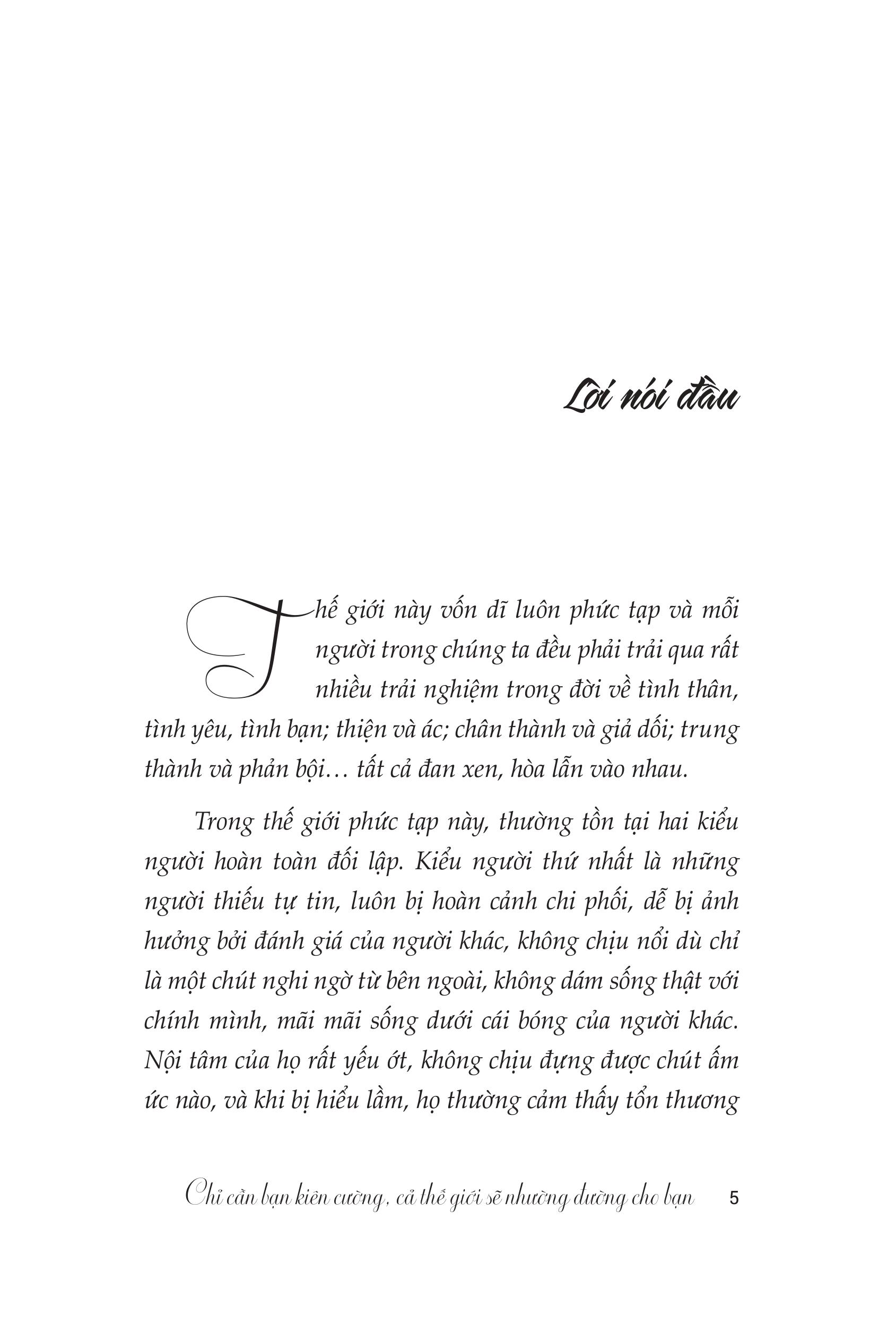 Thay Doi Ban Than, Lam Chu Cuoc Doi - Chi Can Ban Kien Cuong Ca The Gioi Se Nhuong Duong Cho Ban