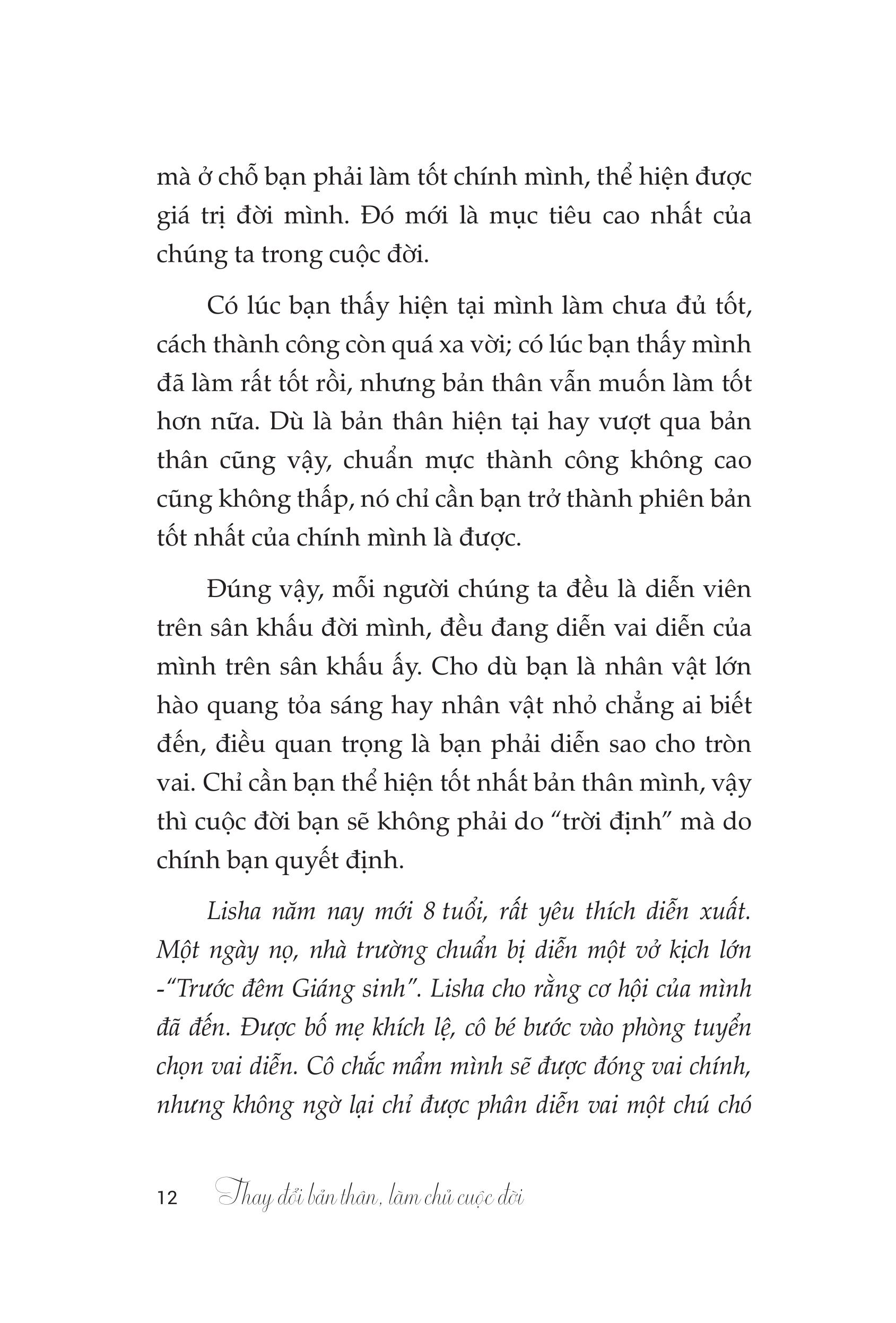 Thay Doi Ban Than, Lam Chu Cuoc Doi - Moi No Luc Khong Bao Gio La Muon