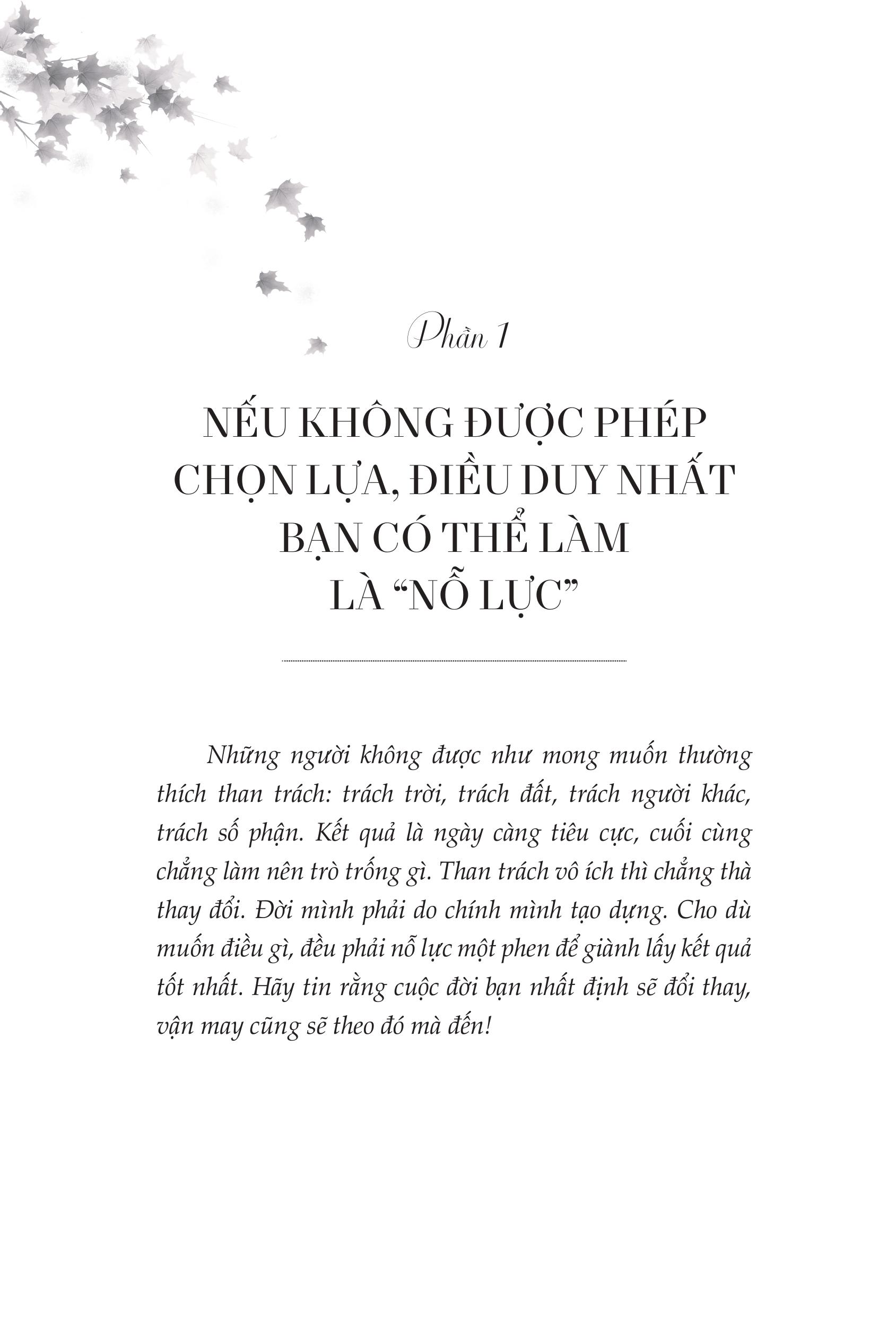 Thay Doi Ban Than, Lam Chu Cuoc Doi - Moi No Luc Khong Bao Gio La Muon