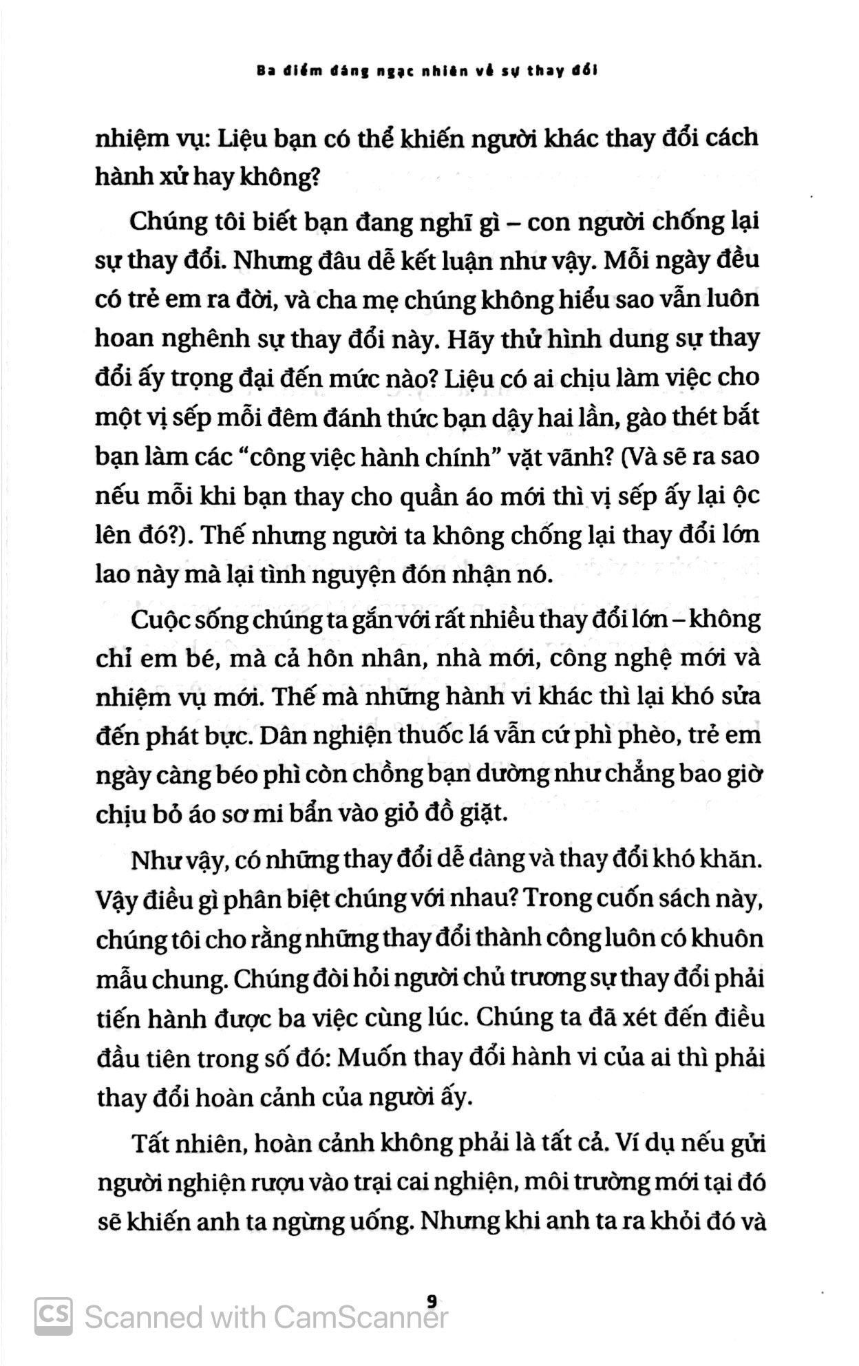 thay đổi - bí quyết thay đổi khi thay đổi trở nên khó khăn