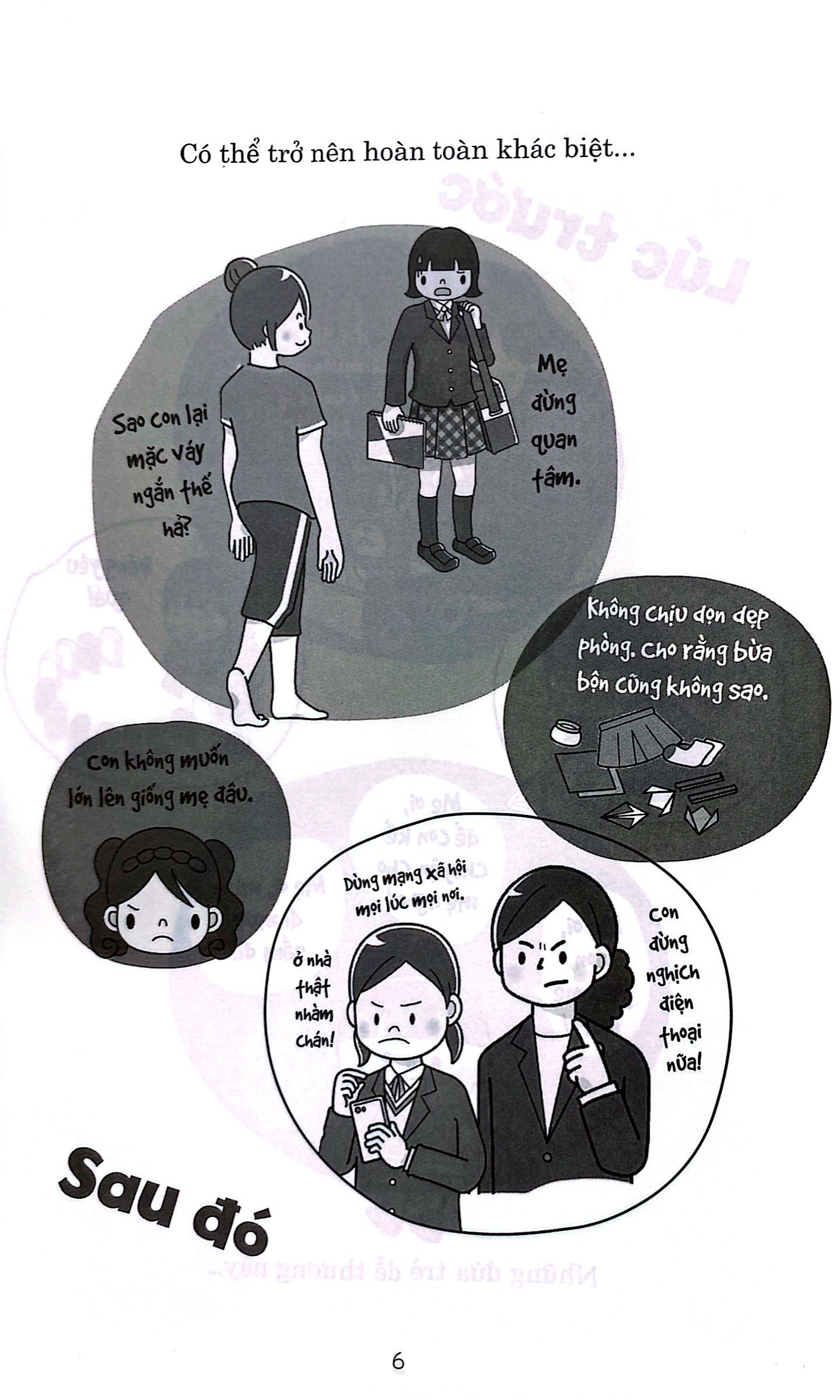 thay đổi cách dạy khi con gái lên 8 tuổi