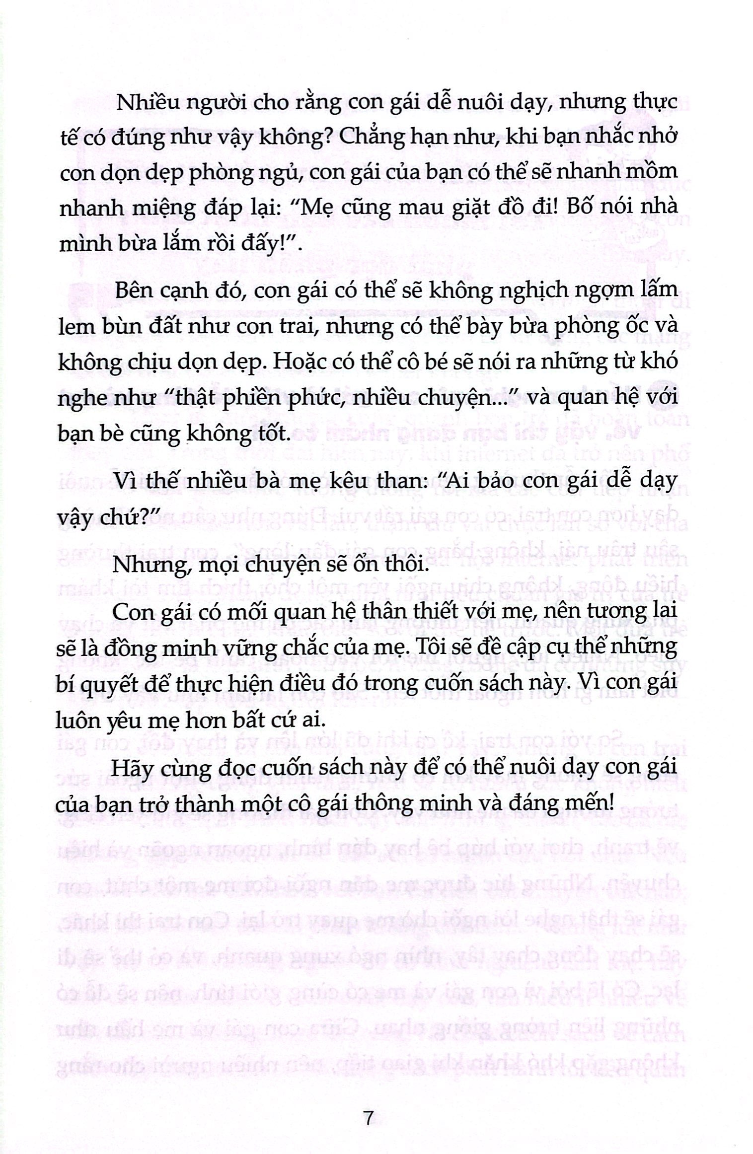 thay đổi cách dạy khi con gái lên 8 tuổi