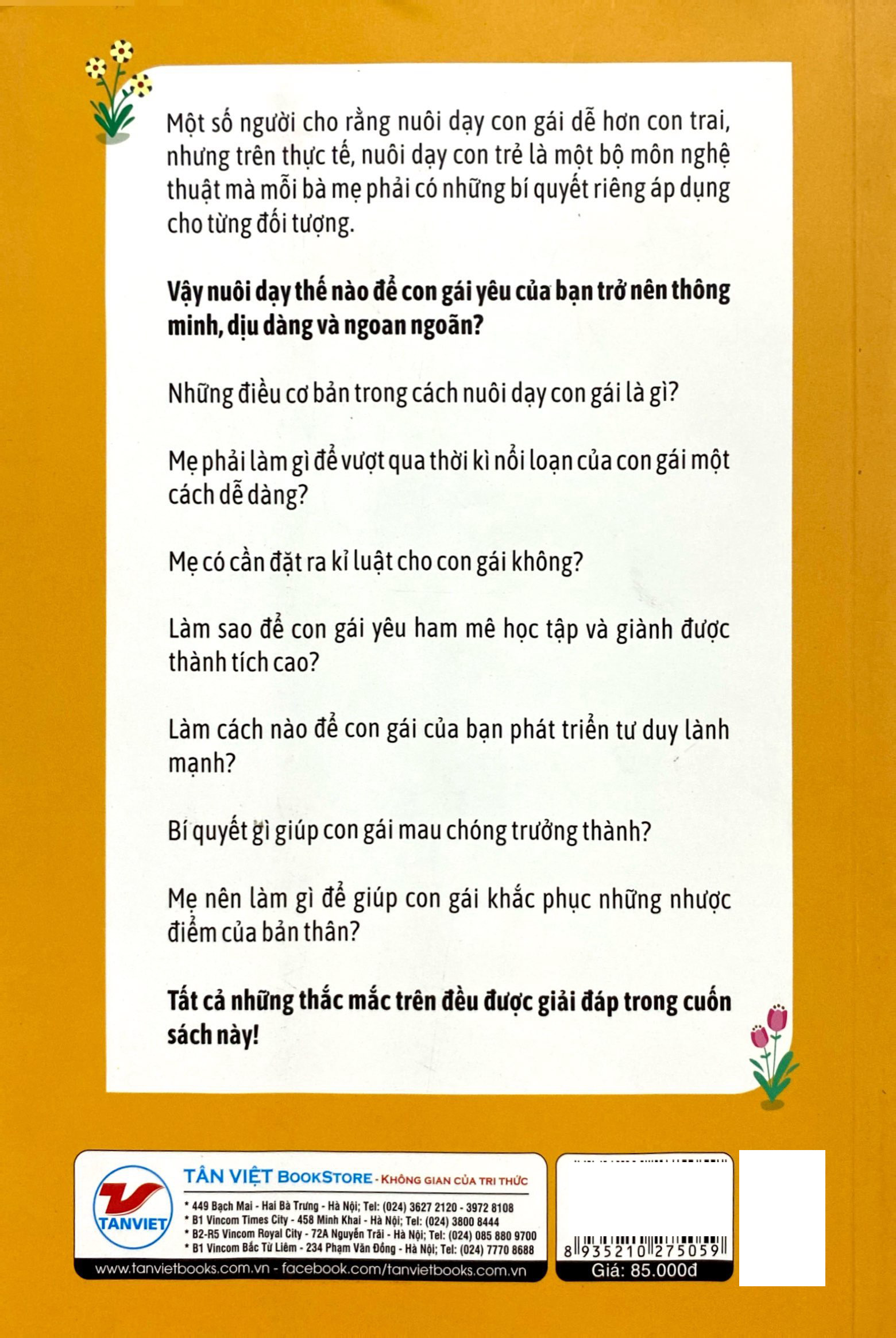 thay đổi cách dạy khi con gái lên 8 tuổi