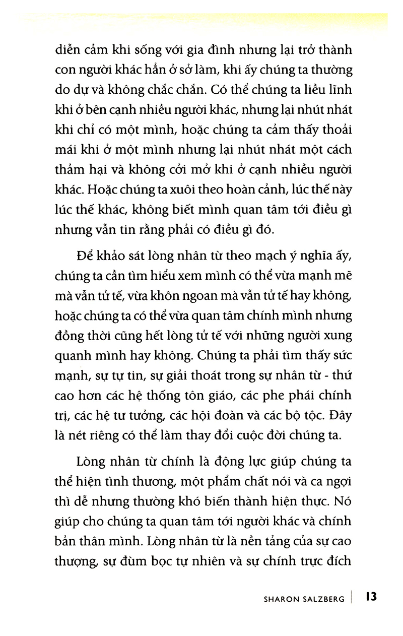 thay đổi cuộc đời bằng tình thương và lòng trắc ẩn