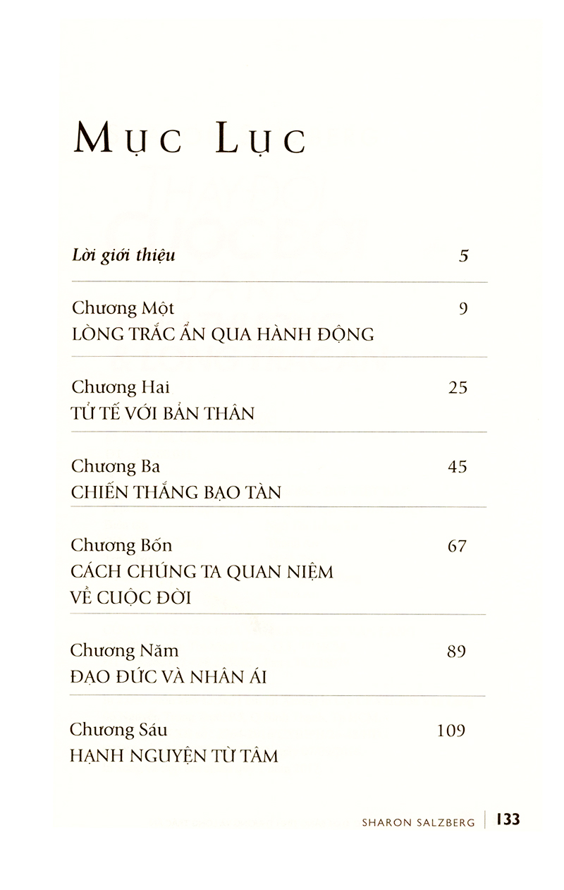 thay đổi cuộc đời bằng tình thương và lòng trắc ẩn