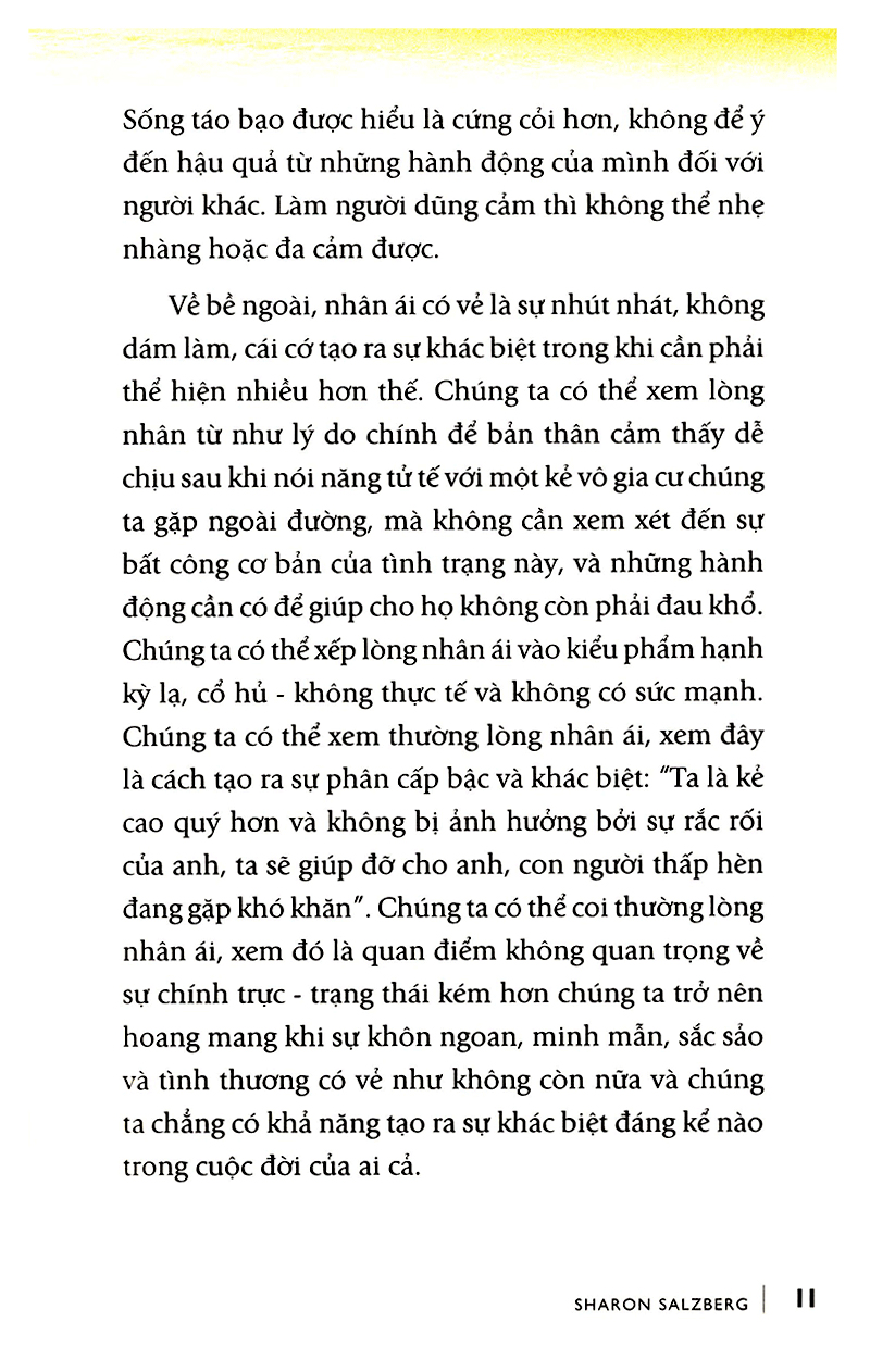 thay đổi cuộc đời bằng tình thương và lòng trắc ẩn