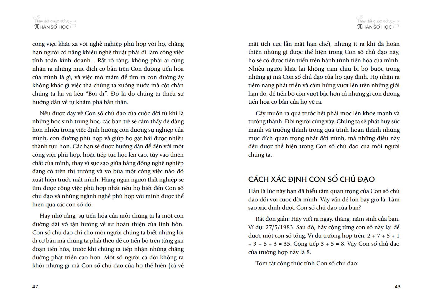 thay đổi cuộc sống với nhân số học