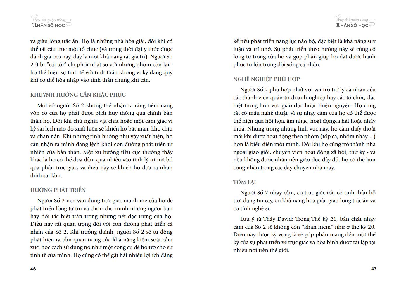 thay đổi cuộc sống với nhân số học