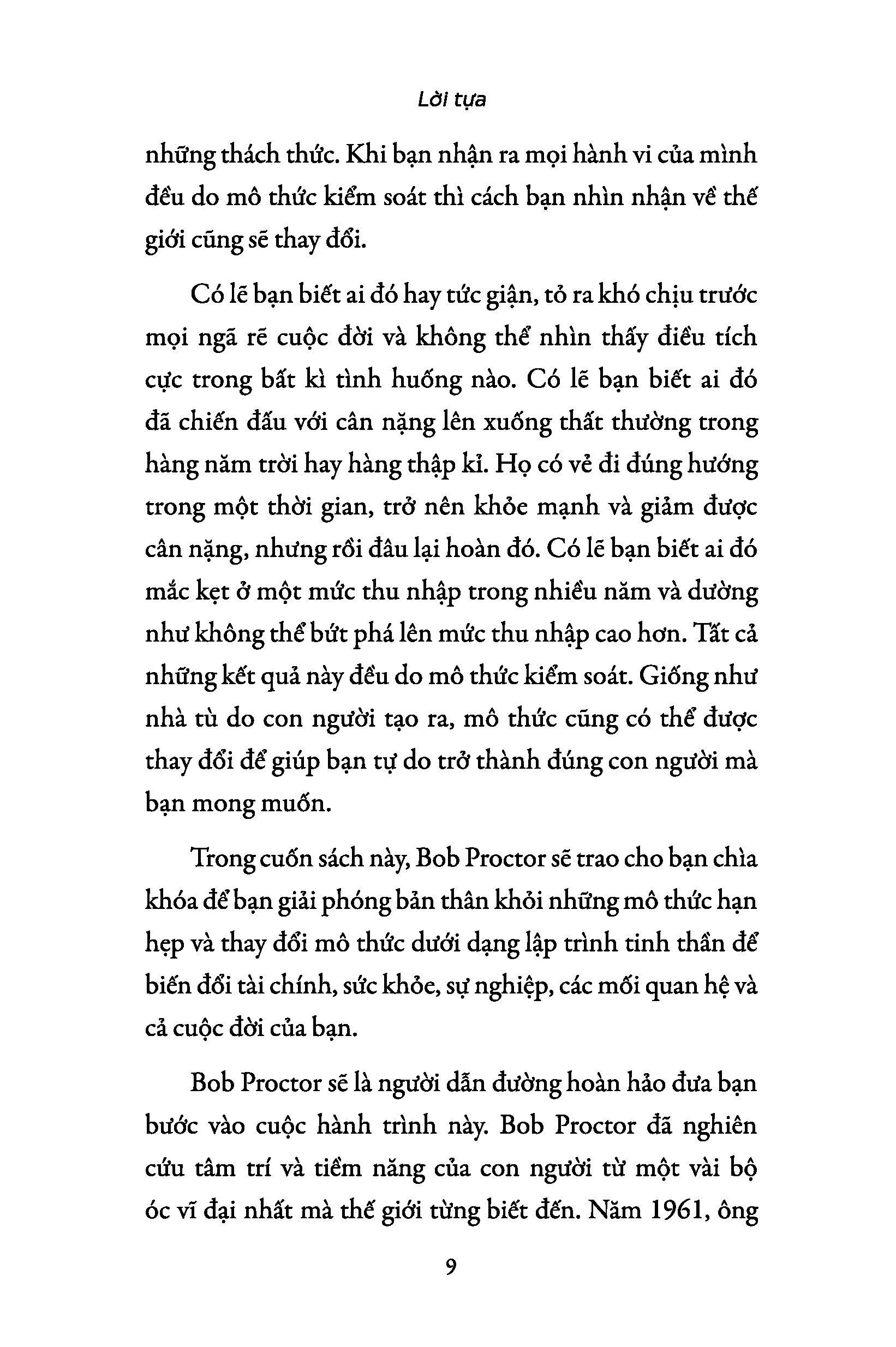 thay đổi mô thức, thay đổi cuộc đời - thay đổi mô thức bạn sẽ có cơ hội chạm tới thành công